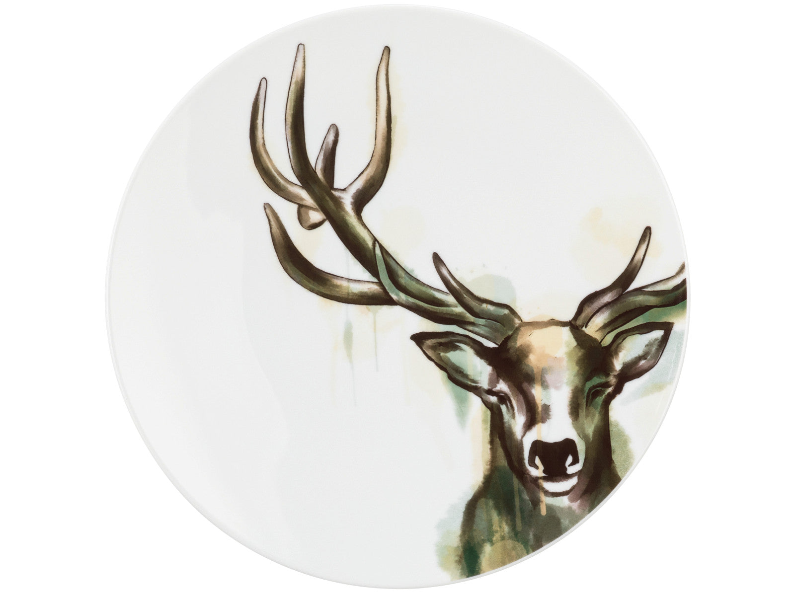 Seltmann Weiden Life Nature Hirsch Speiseteller rund 28cm Freisteller