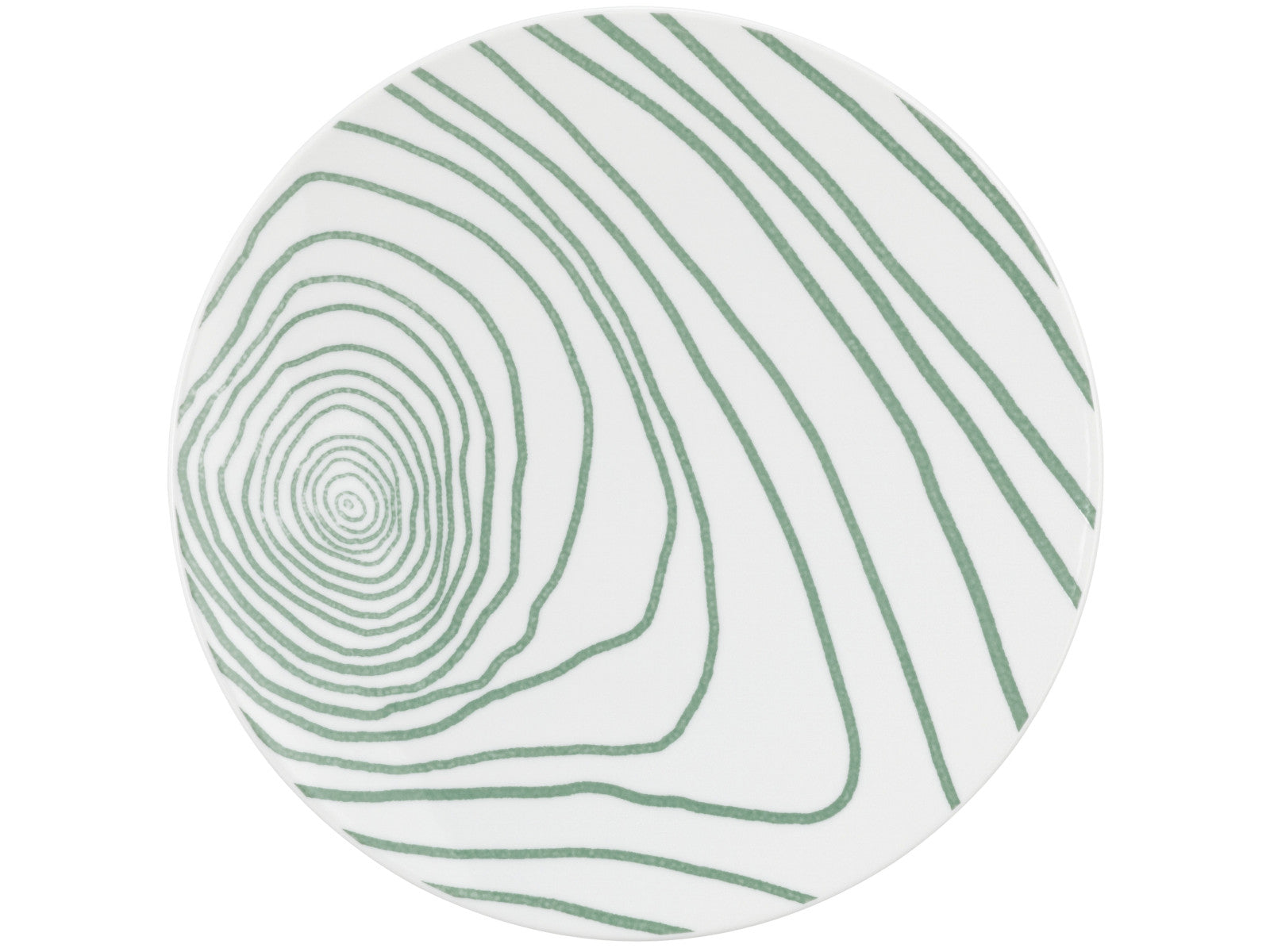 Seltmann Weiden Life Nature Jahresringe grün Speiseteller rund 28cm Freisteller
