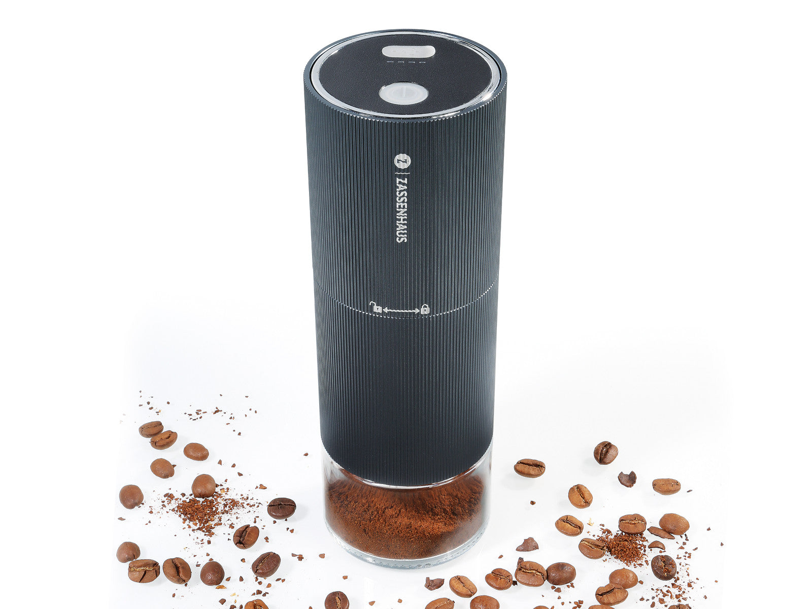 Zassenhaus MASTER USB Kaffeemühle/Espressomühle 17,7 cm Lifestyle 1