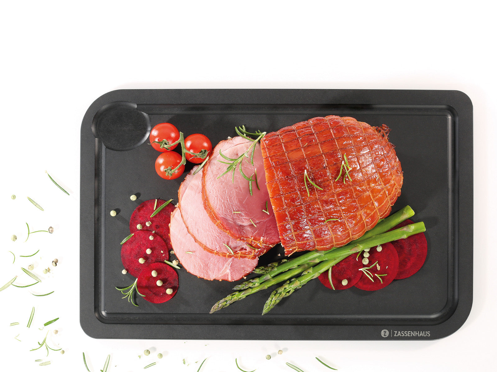 Zassenhaus COMFORT PLUS Tranchierbrett 36 x 23 x 0,9 cm Lifestyle 1