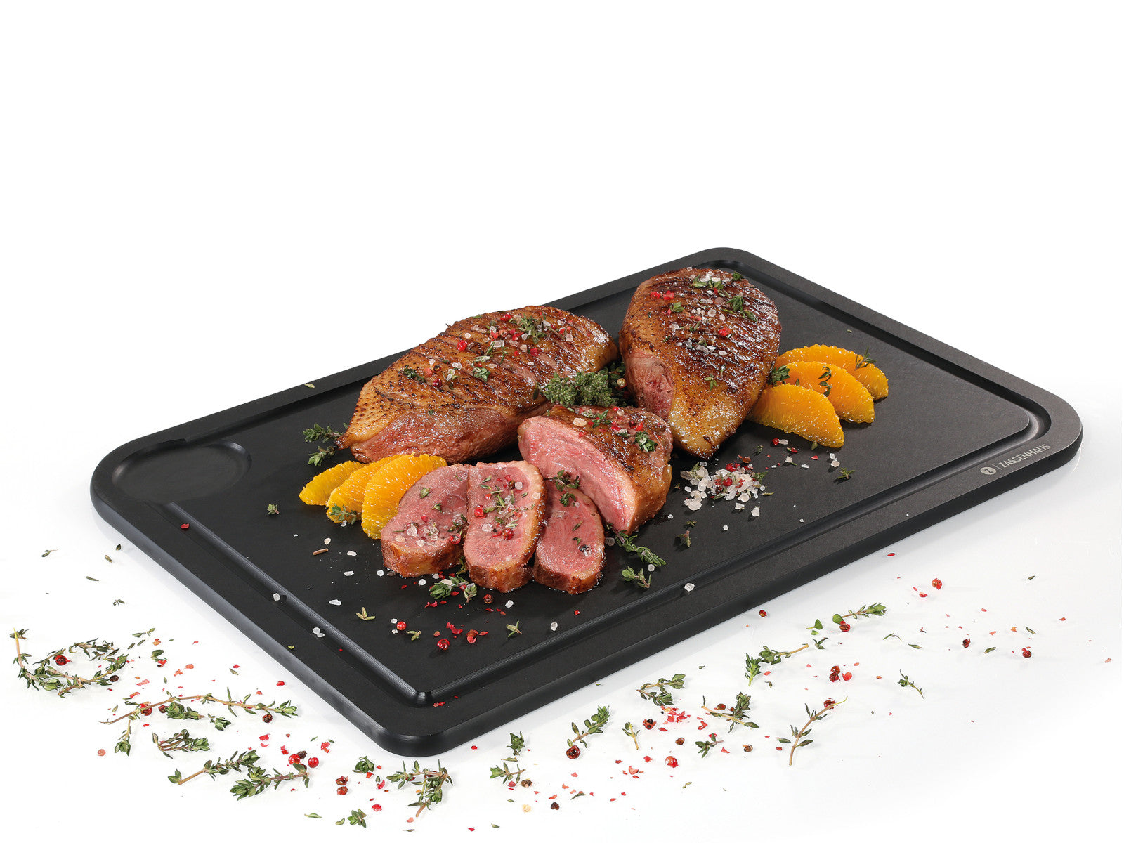 Zassenhaus COMFORT PLUS Tranchierbrett 42 x 27,5 x 0,9 cm Lifestyle  2