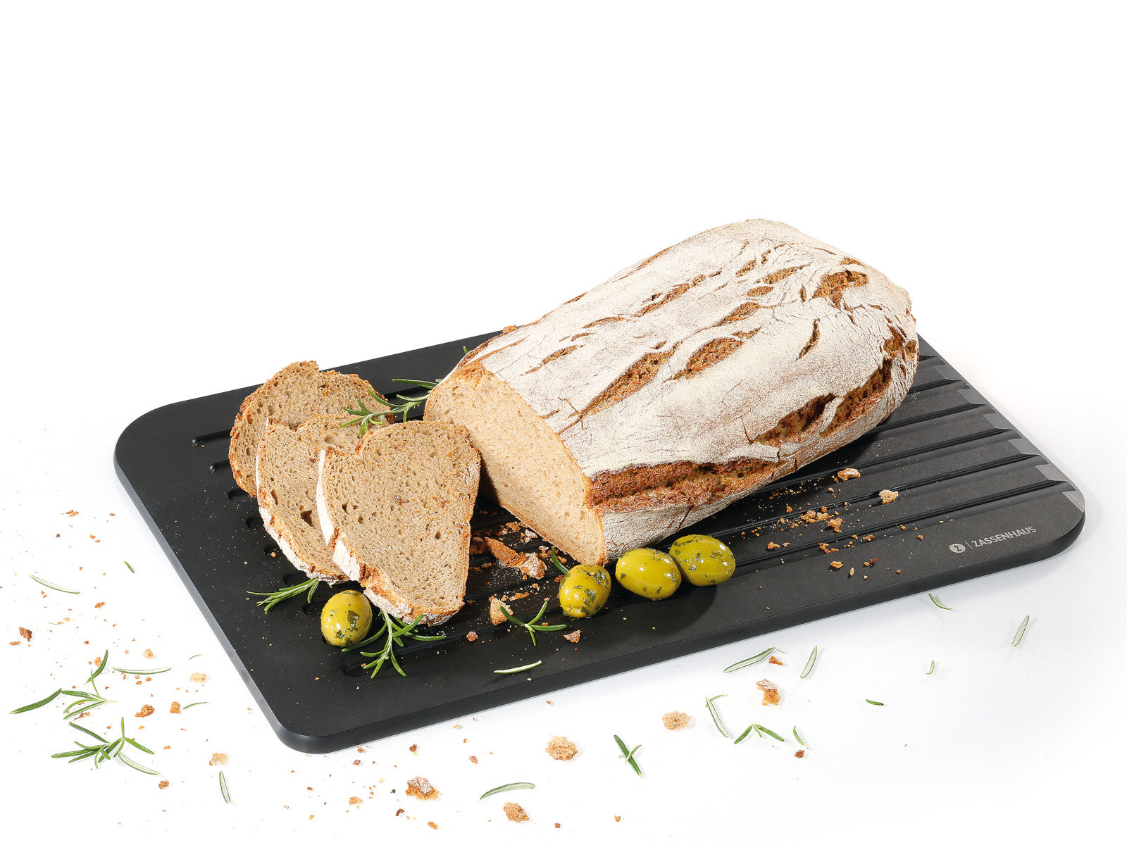 Zassenhaus COMFORT PLUS Brotschneidbrett 42 x 27,5 x 0,9 cm Lifestyle  4