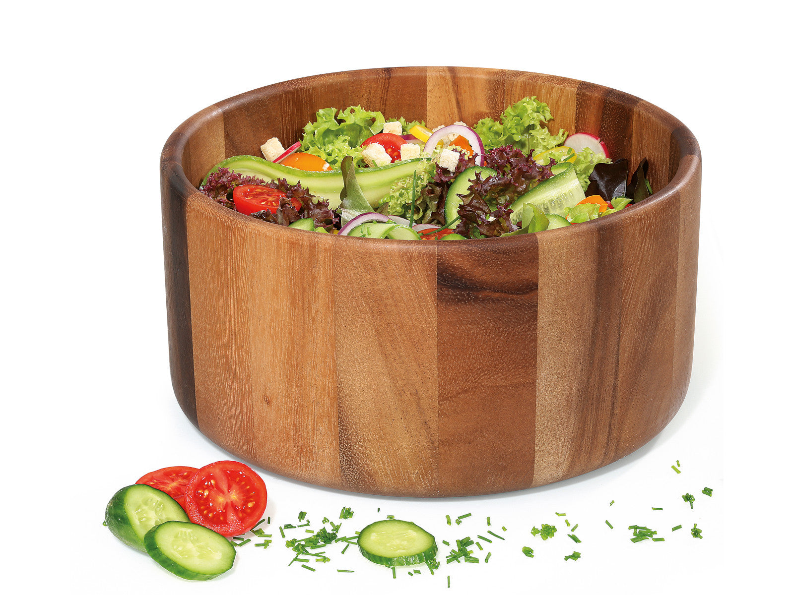 Zassenhaus Salatschüssel Akazie Ø 25 x 12,5 cm Lifestyle 1