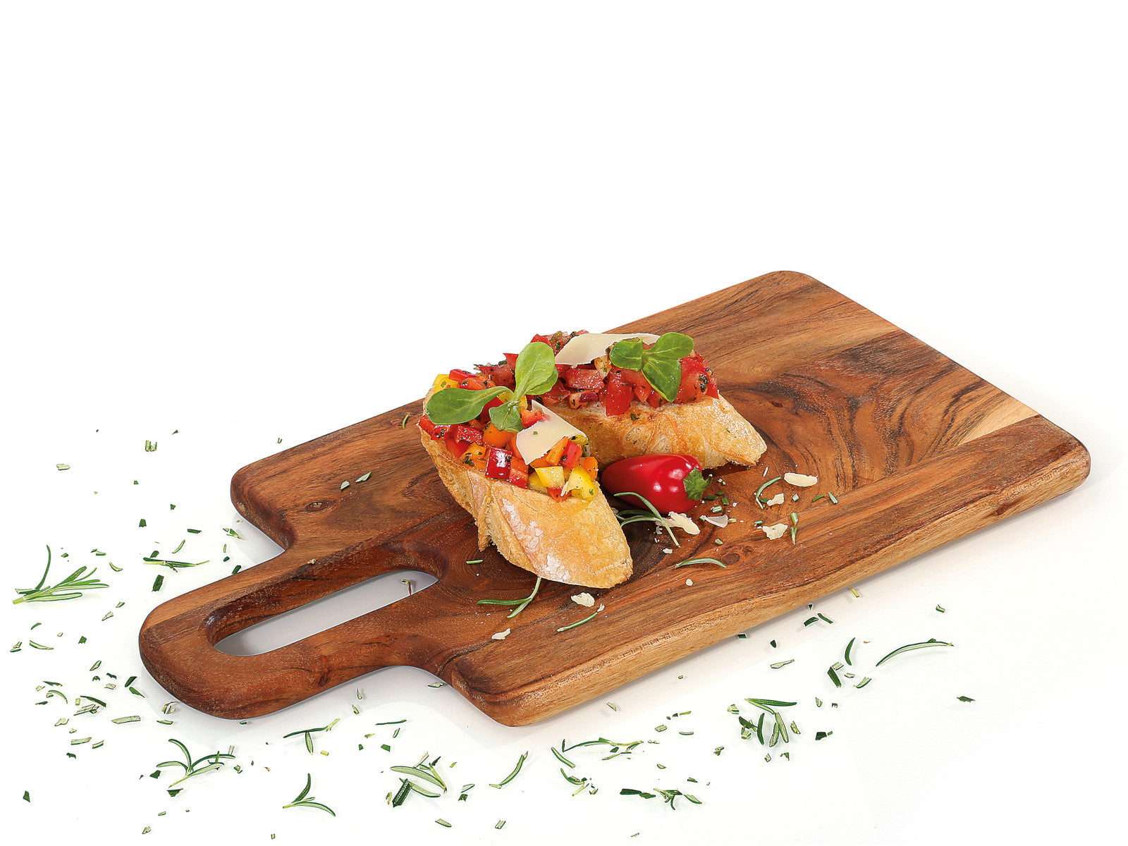 Zassenhaus Griffbrett Akazie 38 x 20 x 1,5 cm Lifestyle  1