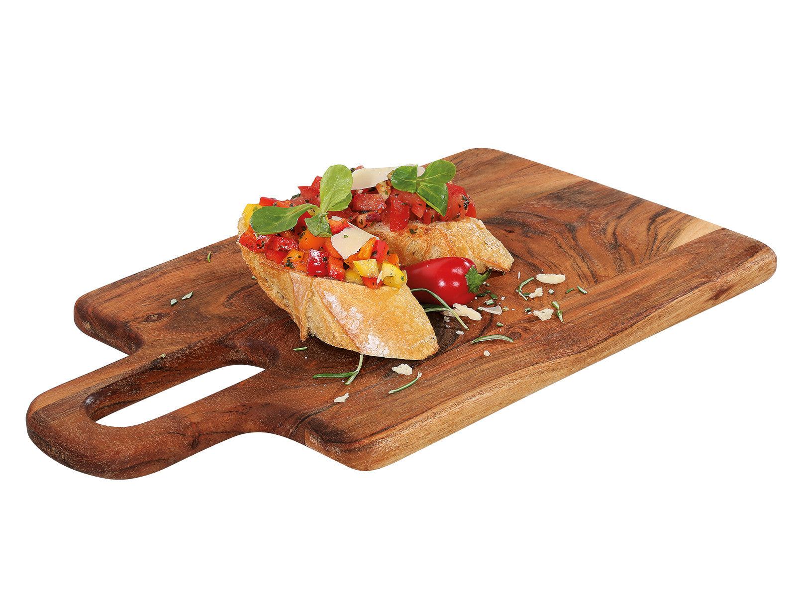 Zassenhaus Griffbrett Akazie 38 x 20 x 1,5 cm Lifestyle  2