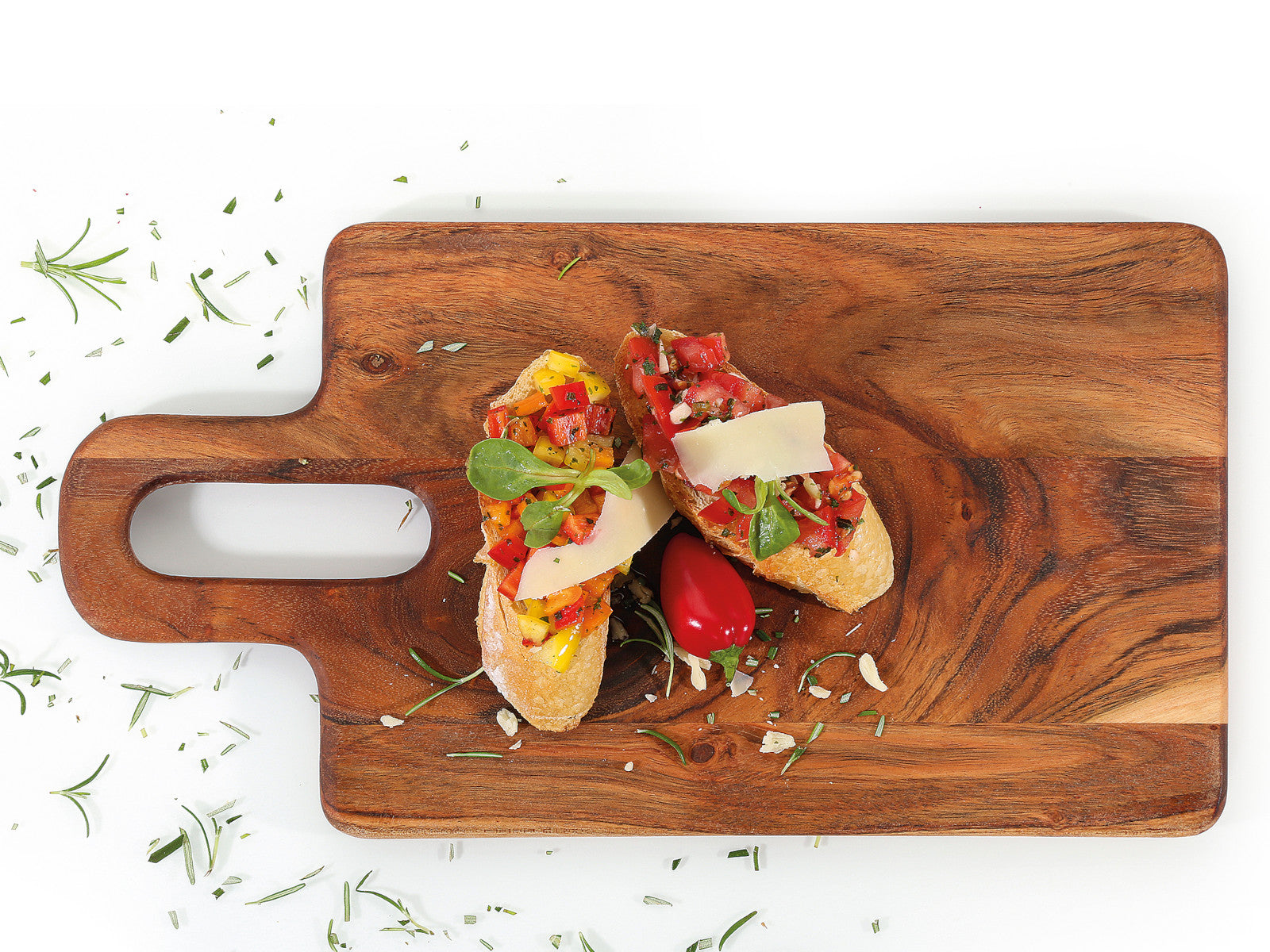 Zassenhaus Griffbrett Akazie 38 x 20 x 1,5 cm Lifestyle  3