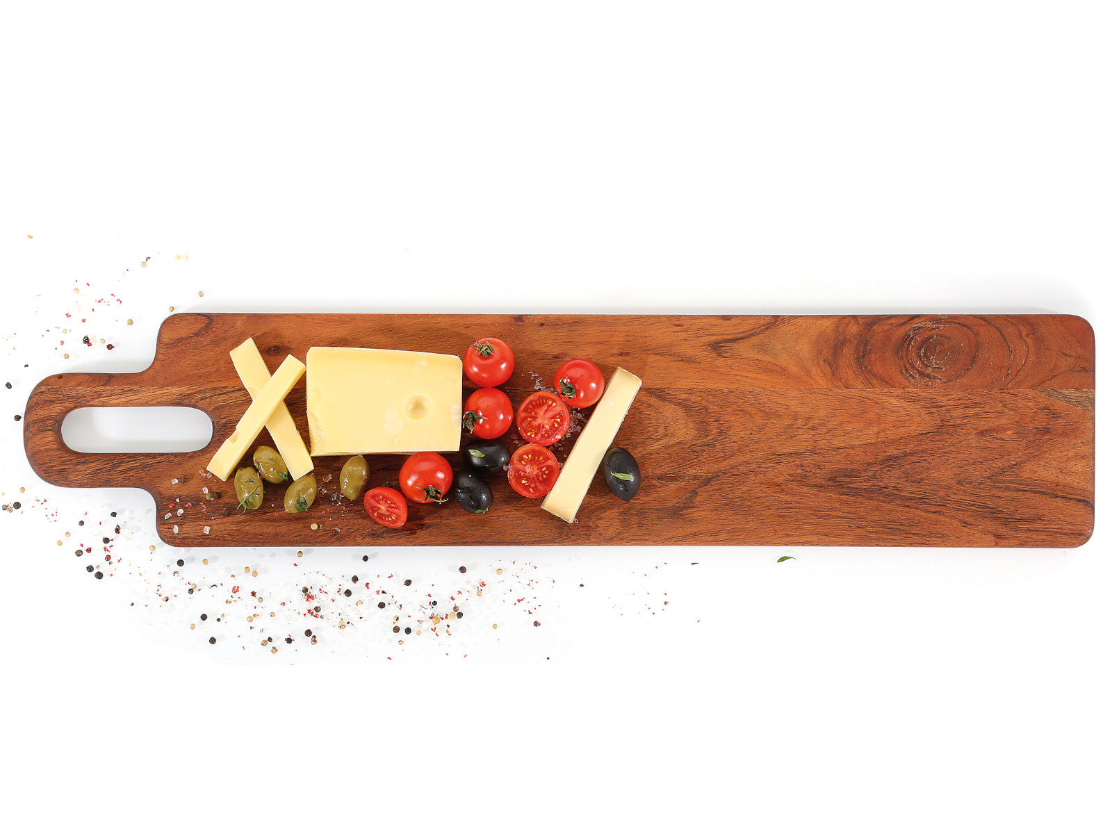 Zassenhaus Griff-/Servierbrett Akazie 70 x 15 cm Lifestyle 3