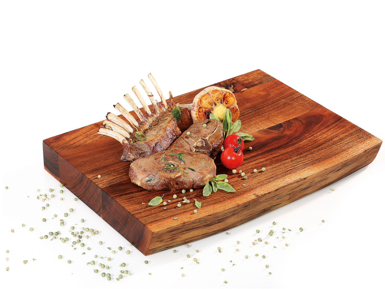 Zassenhaus Hackblock Akazie 41 x 30 x 5 cm Lifestyle 1