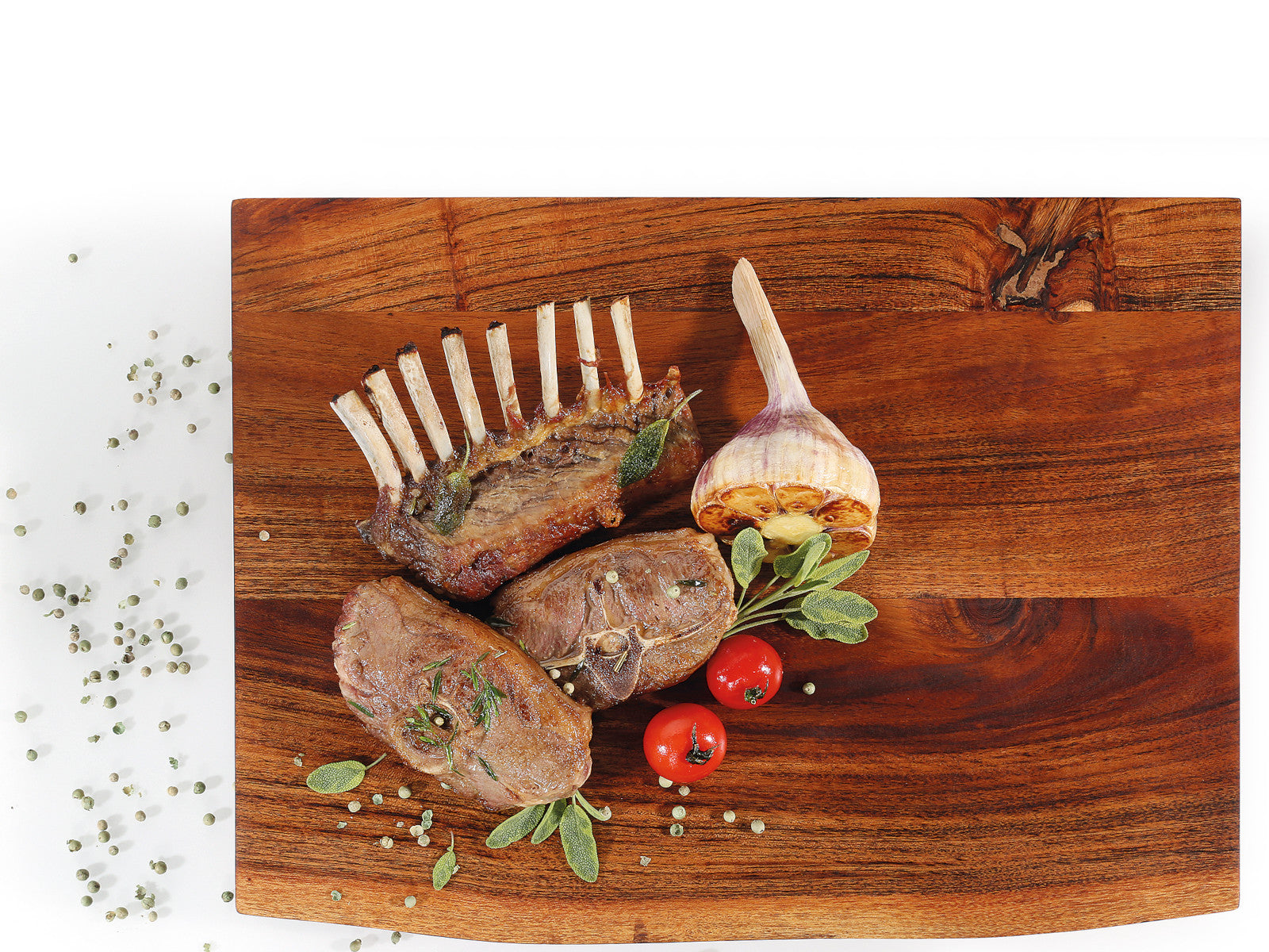 Zassenhaus Hackblock Akazie 41 x 30 x 5 cm Lifestyle 3