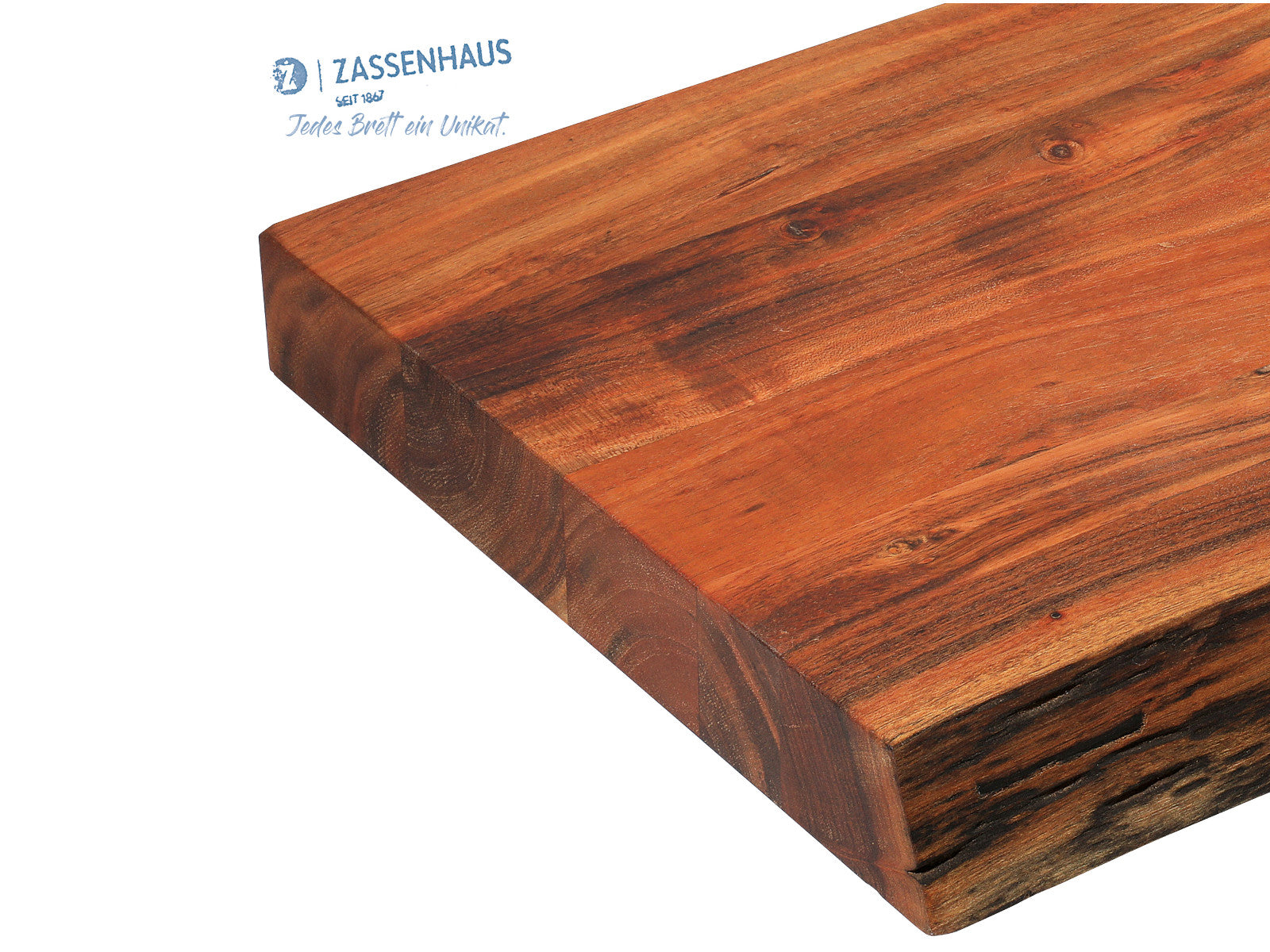 Zassenhaus Hackblock Akazie 50 x 35 x 5 cm Lifestyle 