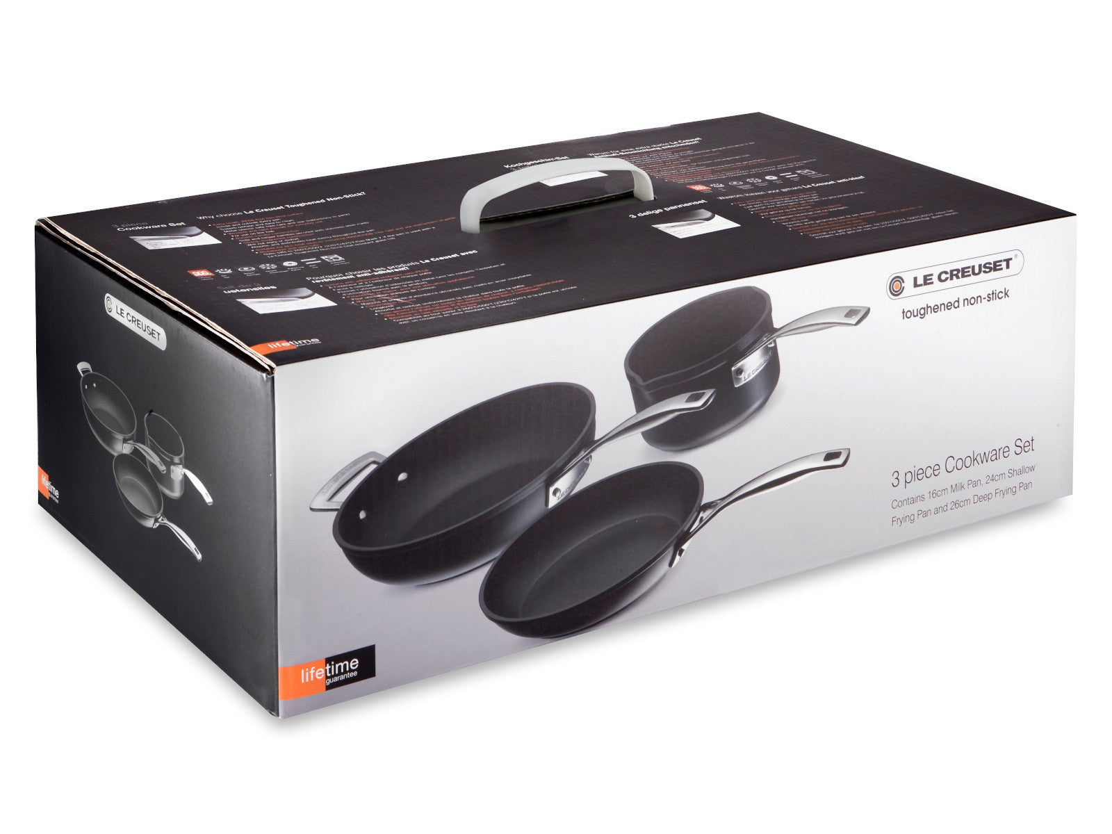 Le Creuset Aluminium-Antihaft Kochset 3tlg Freisteller 6