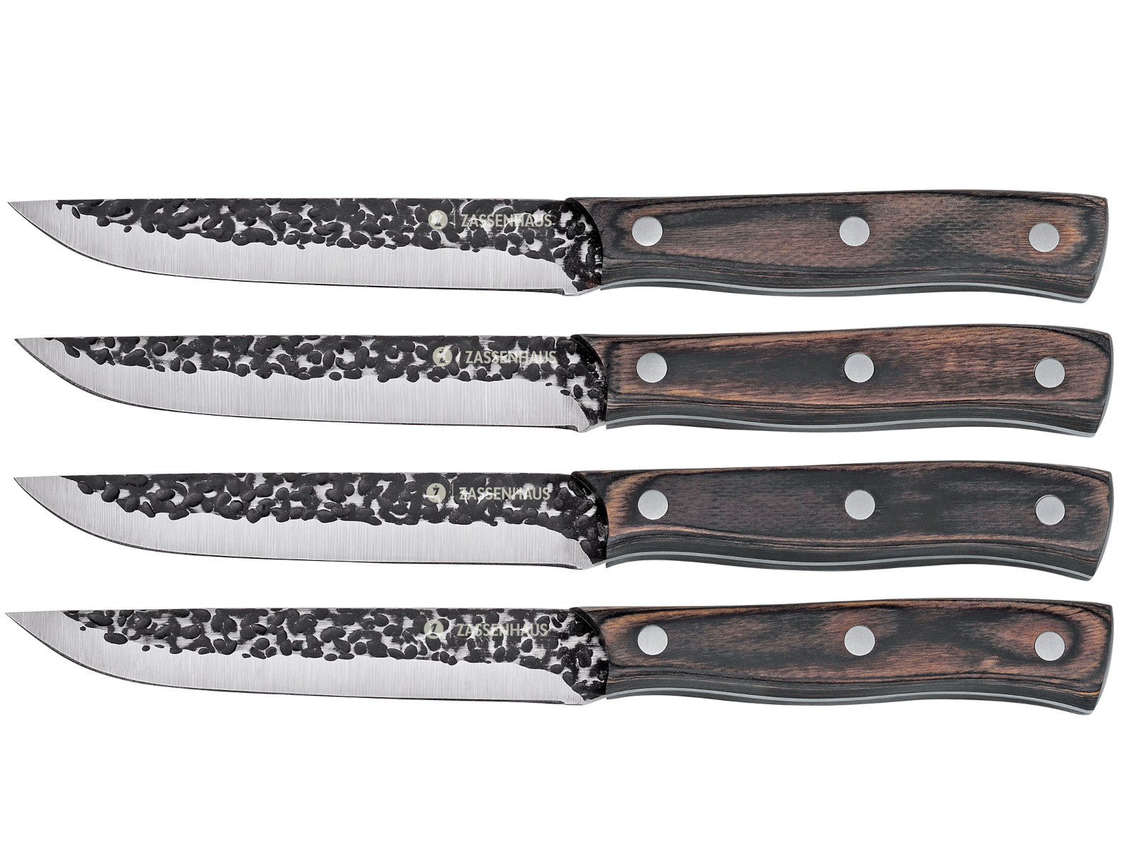 Zassenhaus HUNTER Steakmesser 25 cm Set4 Freisteller 1