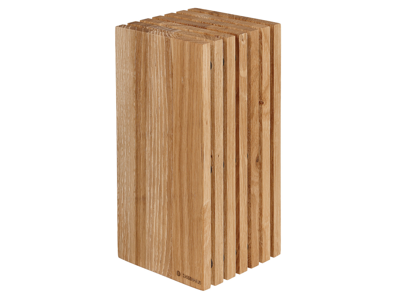 Zassenhaus Messerblock Eiche 13x13x26cm freisteller0