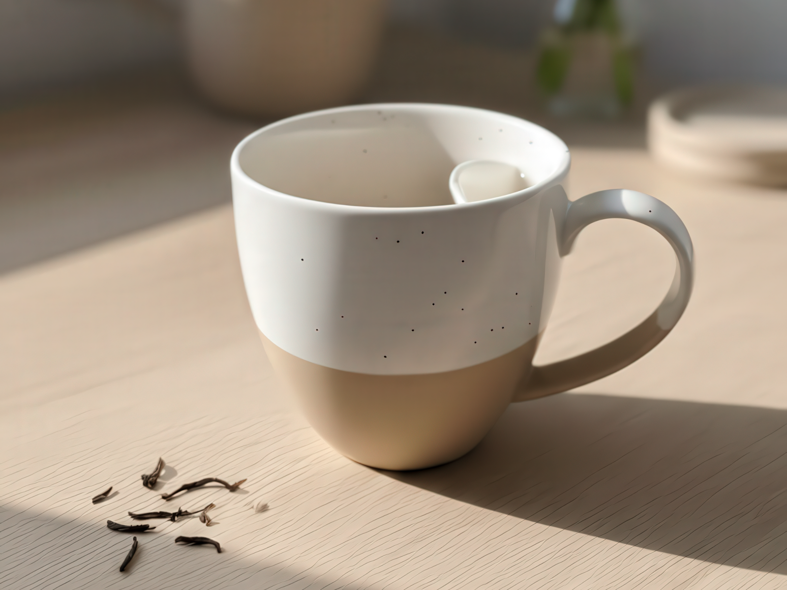 Cangoo Cup® Semi Beige Teebecher 0,33l Lifestyle 1