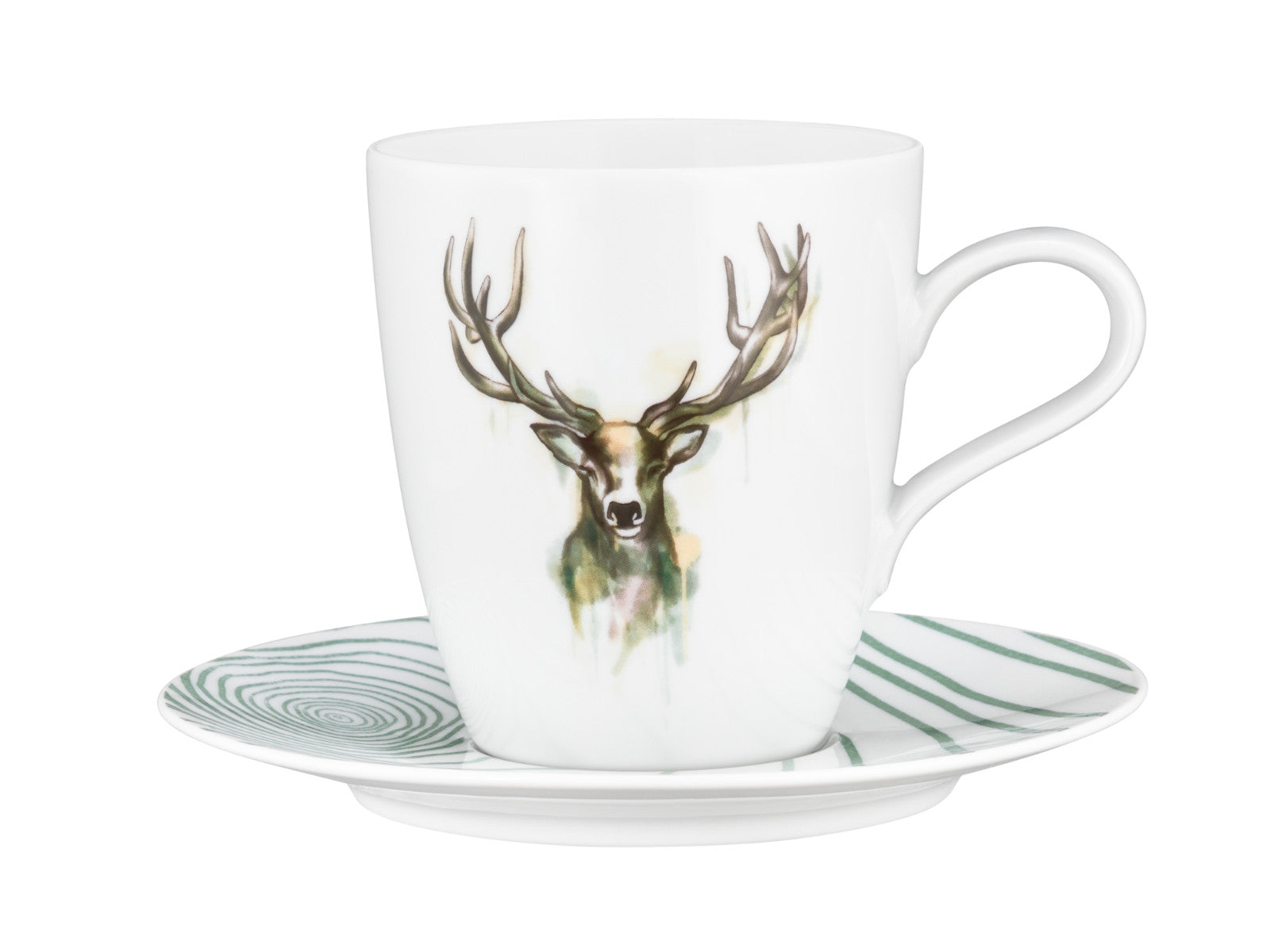 Seltmann Weiden Life Nature Hirsch Becher mit Henkel 0,40l Freisteller 2