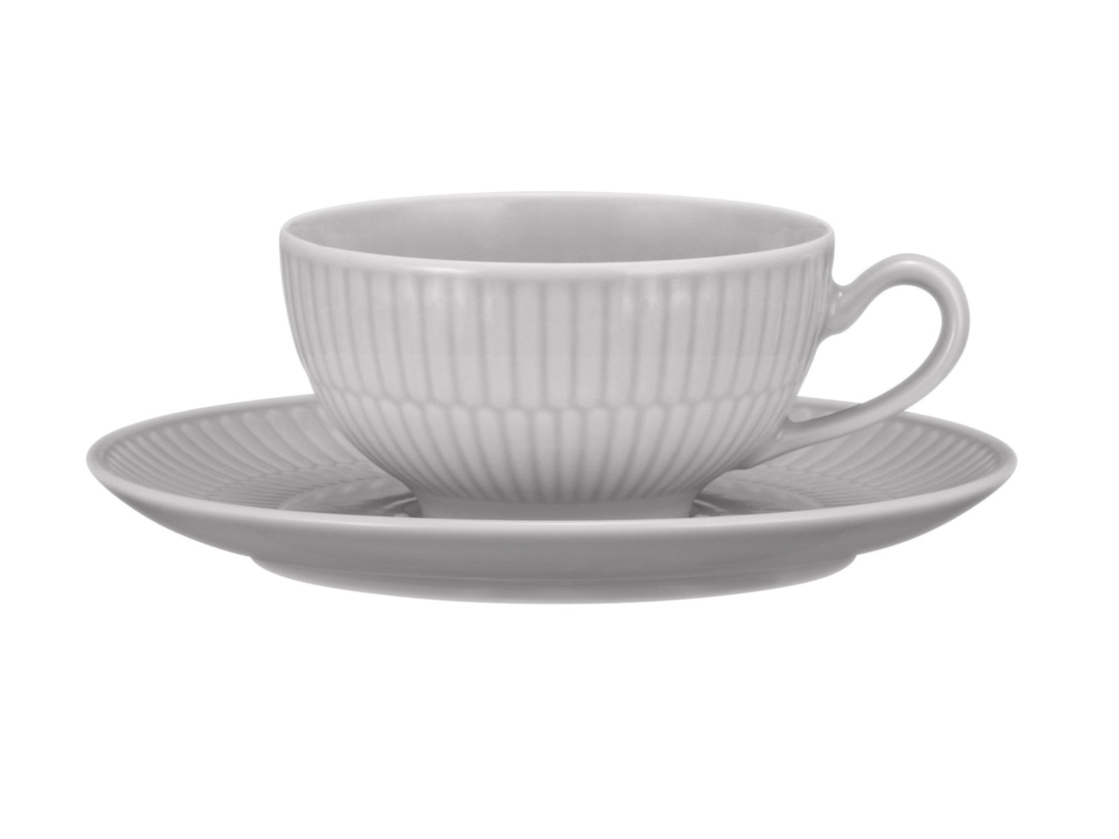Seltmann Weiden Amina Silbergrau uni Teeobertasse 0,22l Freisteller 4