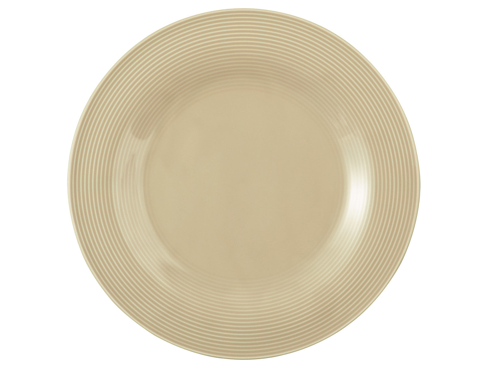 Seltmann Weiden Beat Sandbeige uni Teller flach 30cm Freisteller1