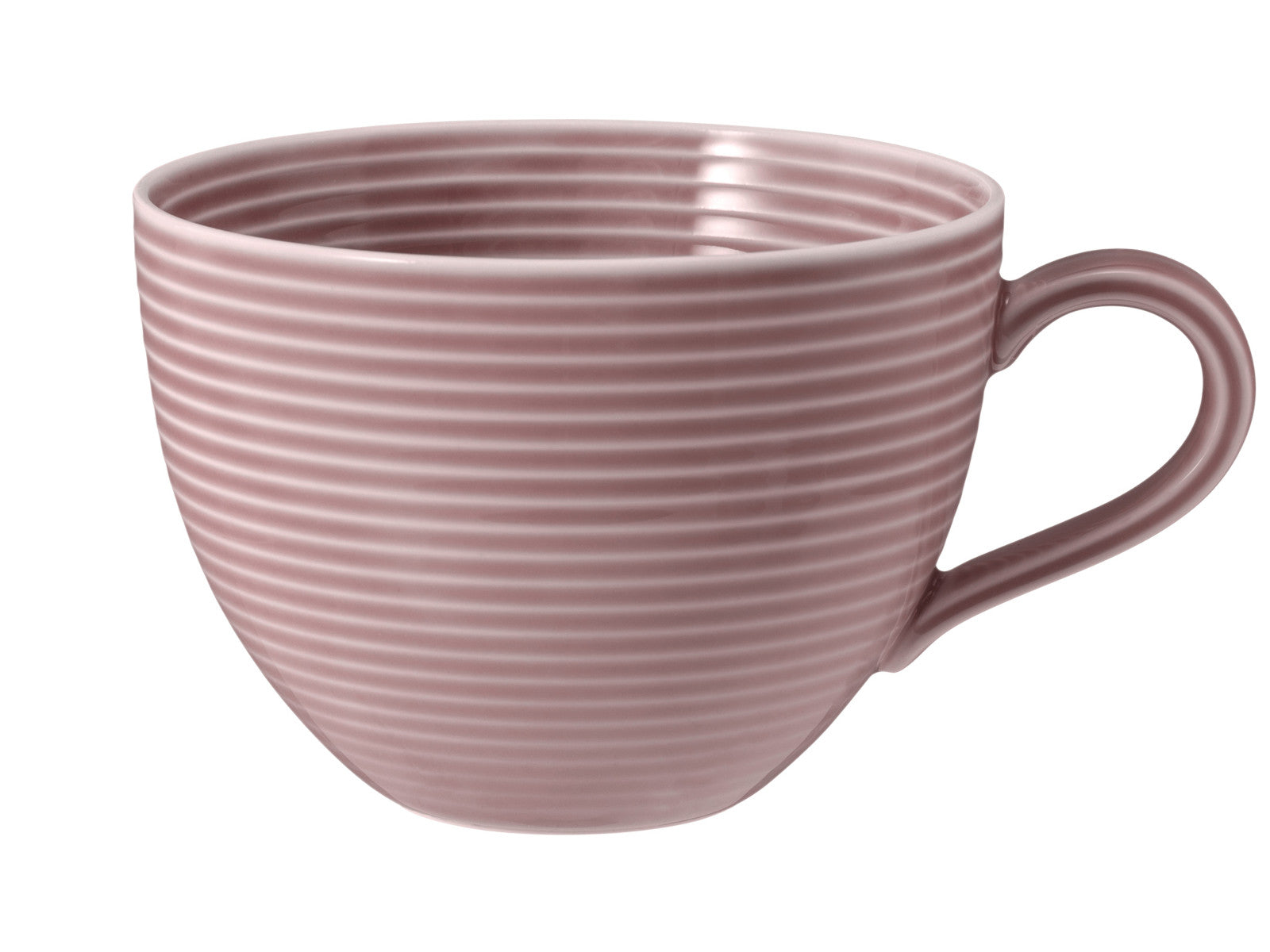 Seltmann Weiden Beat Altrosa uni Milchkaffeeobertasse 0,35l mit Relief Freisteller2