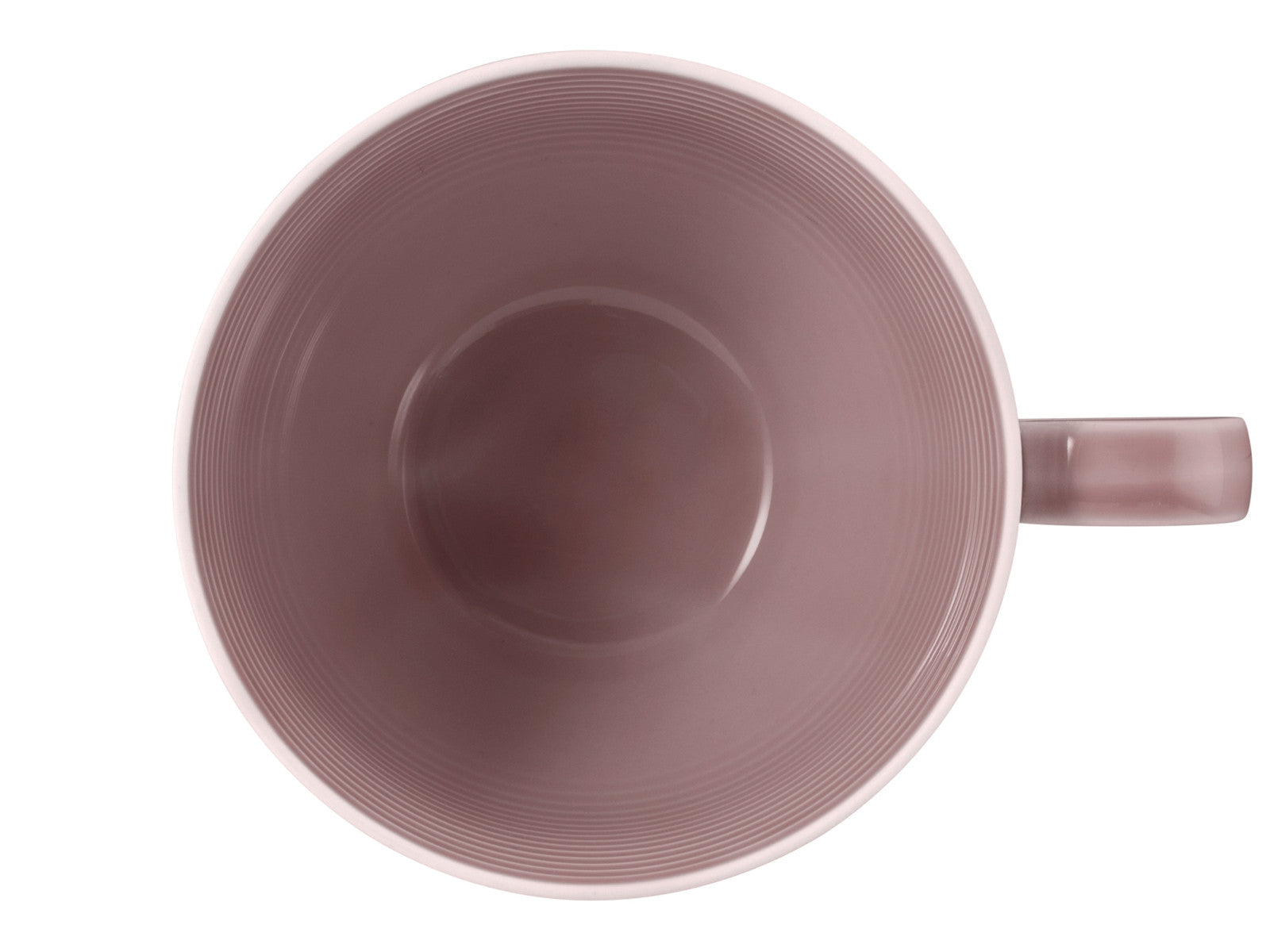 Seltmann Weiden Beat Altrosa uni Milchkaffeeobertasse 0,35l mit Relief Freisteller4