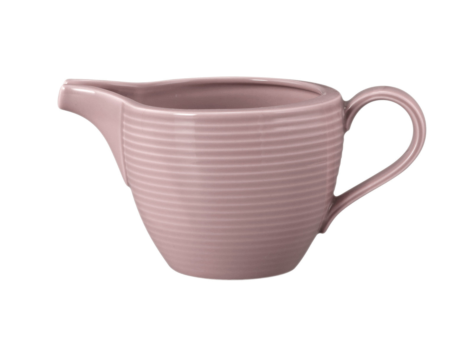 Seltmann Weiden Beat Altrosa uni Milchkännchen 0,29l mit Relief Freisteller2