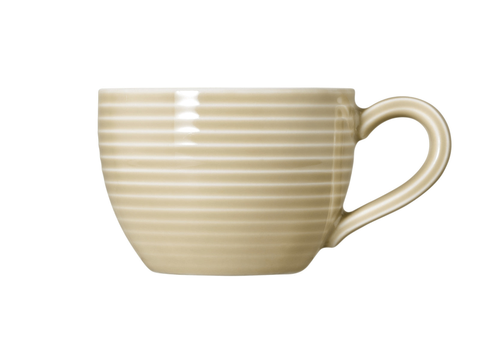 Seltmann Weiden Beat Sandbeige uni Espressoobertasse 0,11l mit Relief Freisteller1