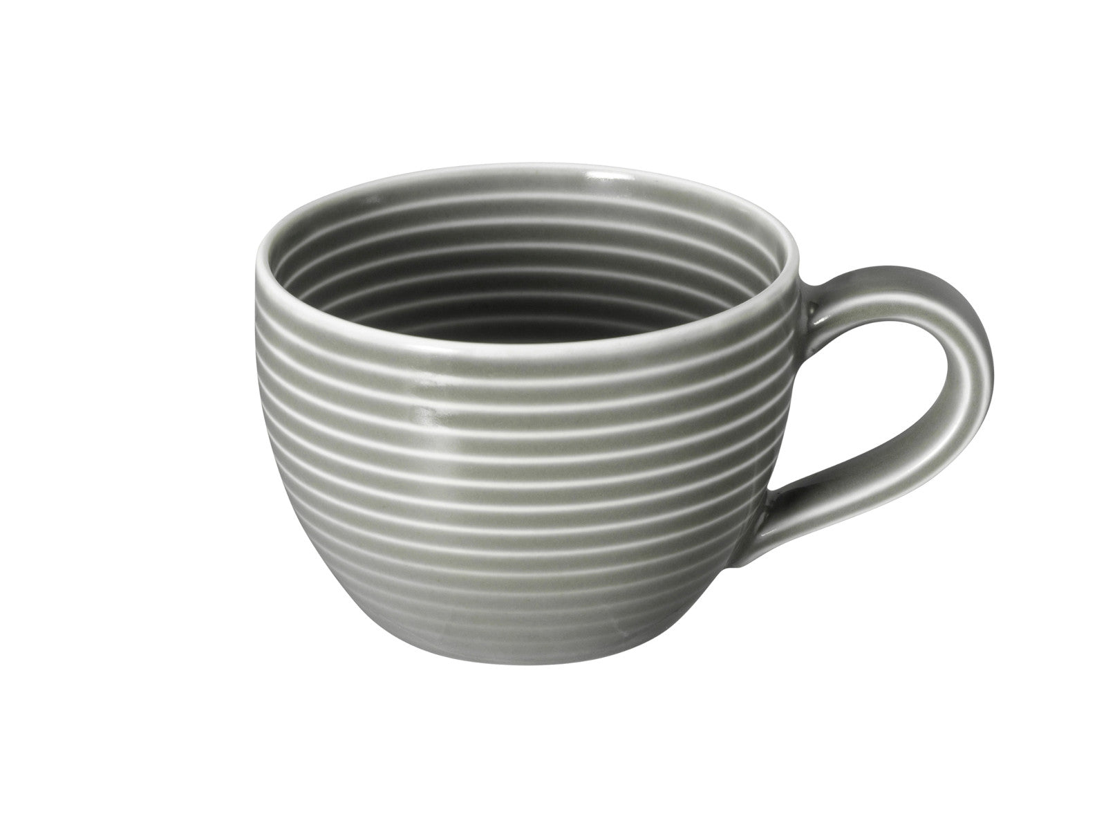 Seltmann Weiden Beat Perlgrau uni Espressoobertasse 0,11l mit Relief Freisteller2