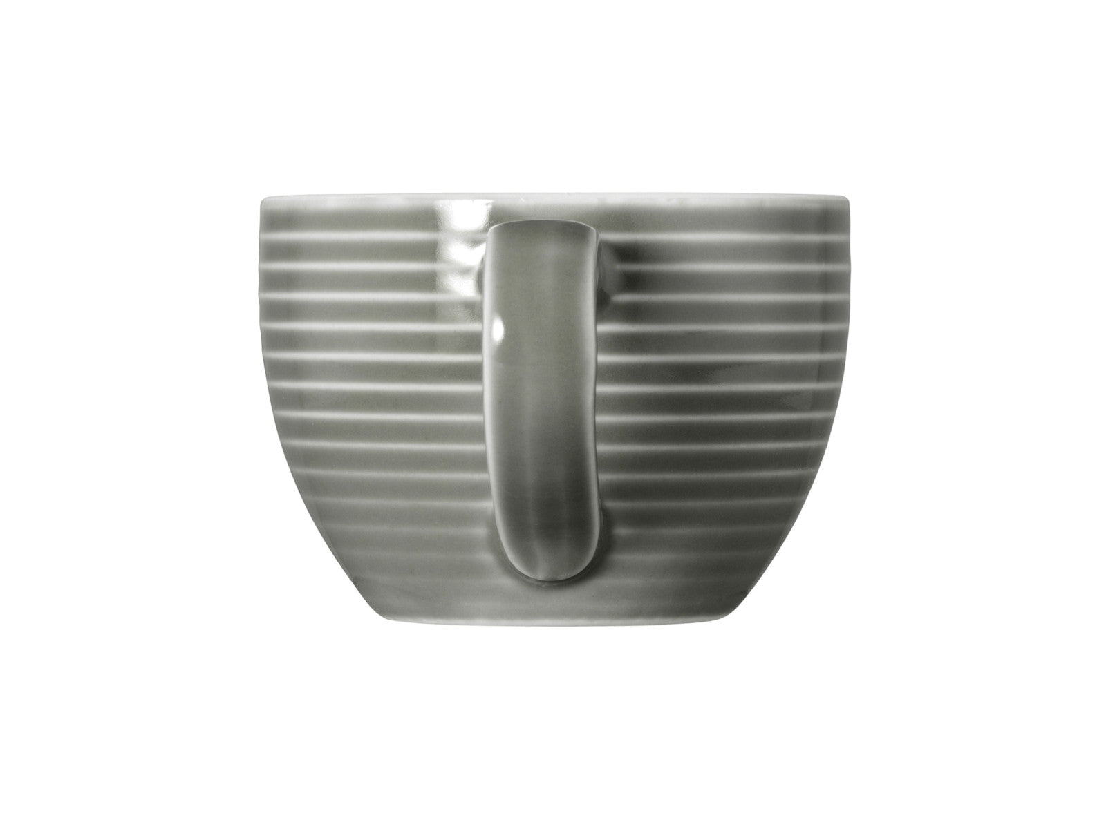 Seltmann Weiden Beat Perlgrau uni Espressoobertasse 0,11l mit Relief Freisteller4