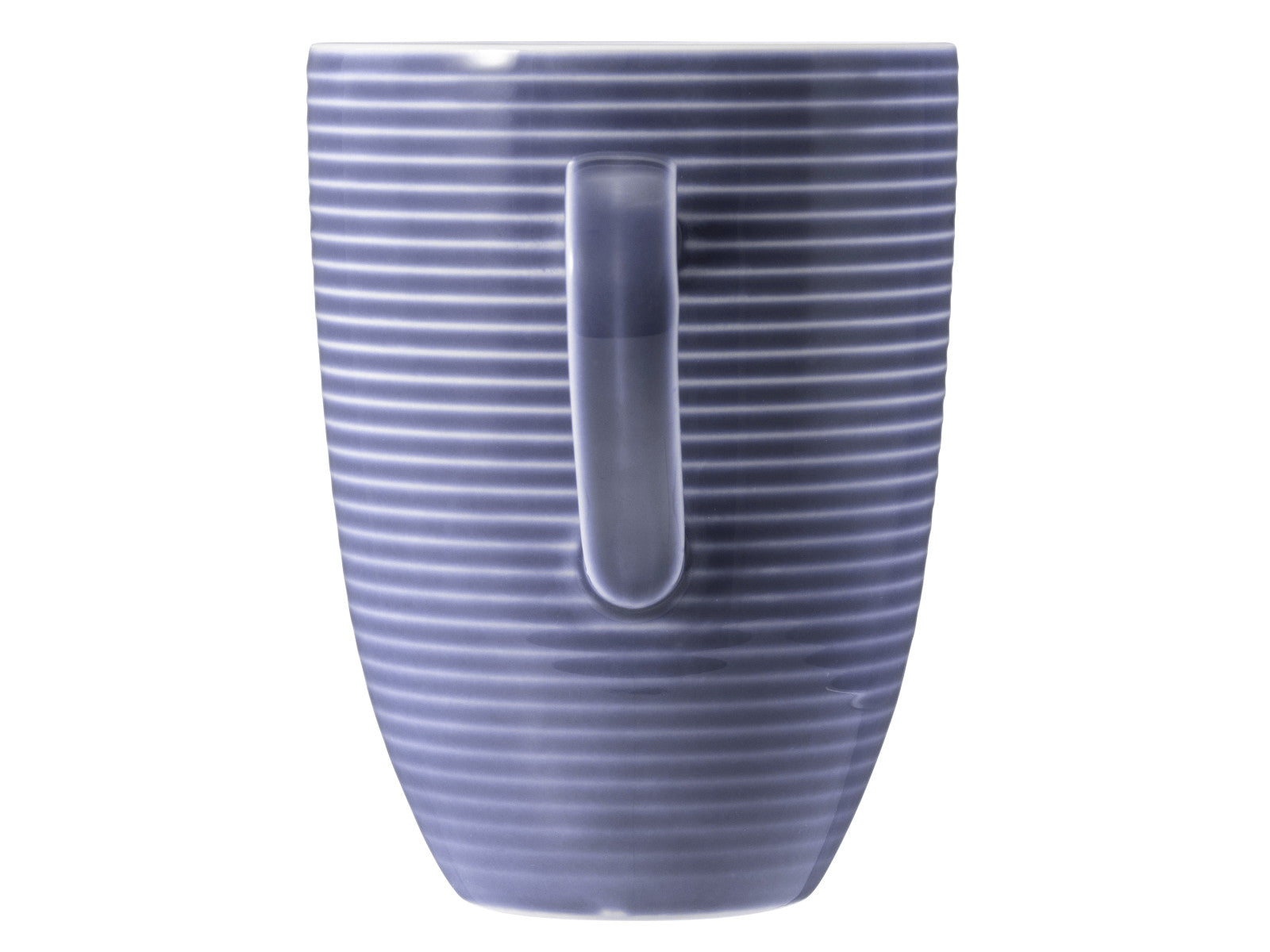 Seltmann Weiden Beat Fliederblau uni Becher mit Henkel 0,35l mit Relief Freisteller5