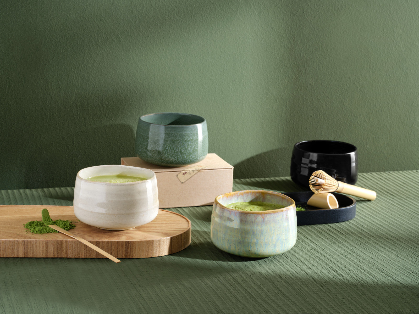 ASA moribana Matcha-Set hasu shiny 3tlg Lifestyle 1