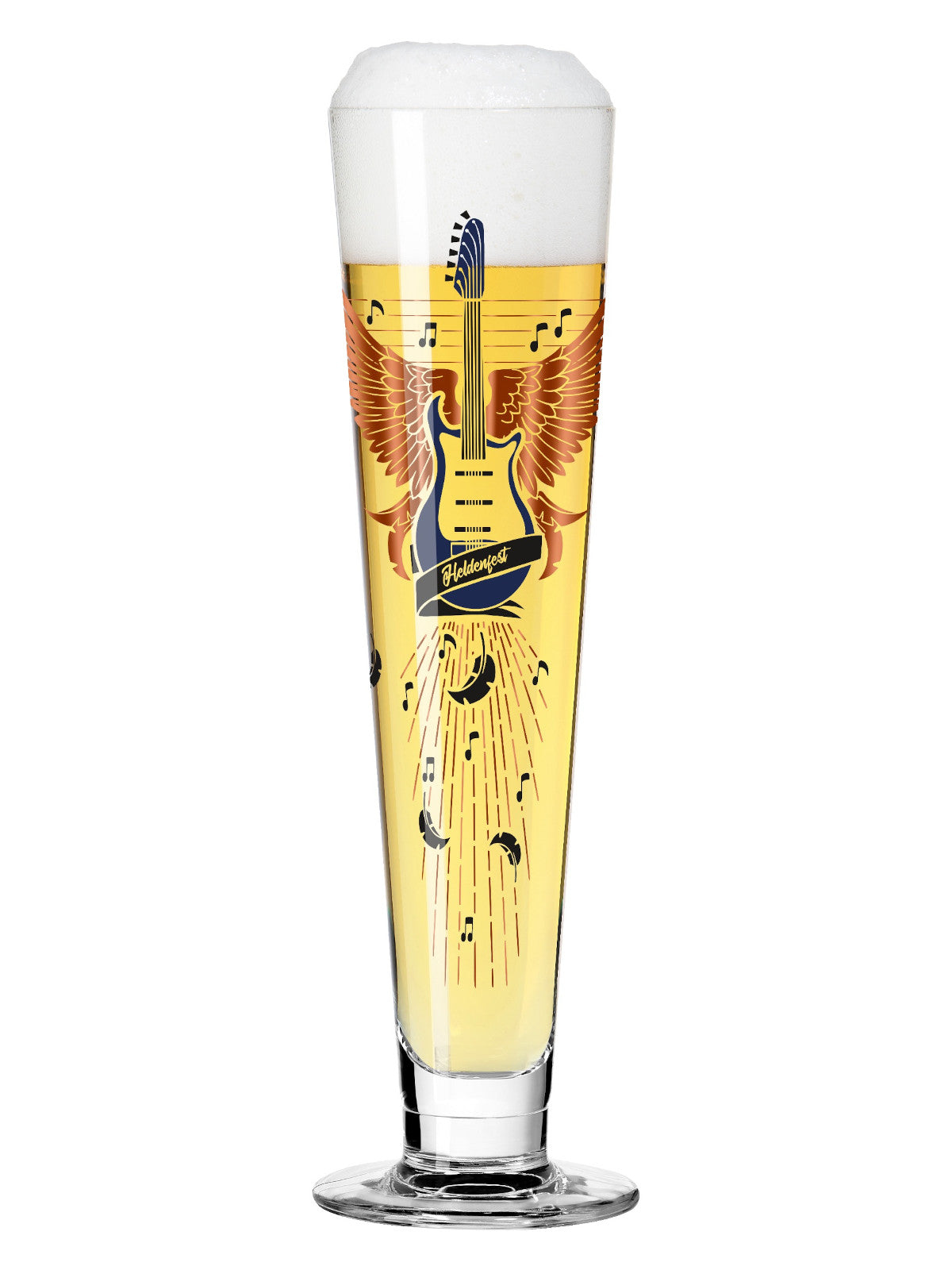 RITZENHOFF Heldenfest Bierglas (A.Behnke) H25 #17