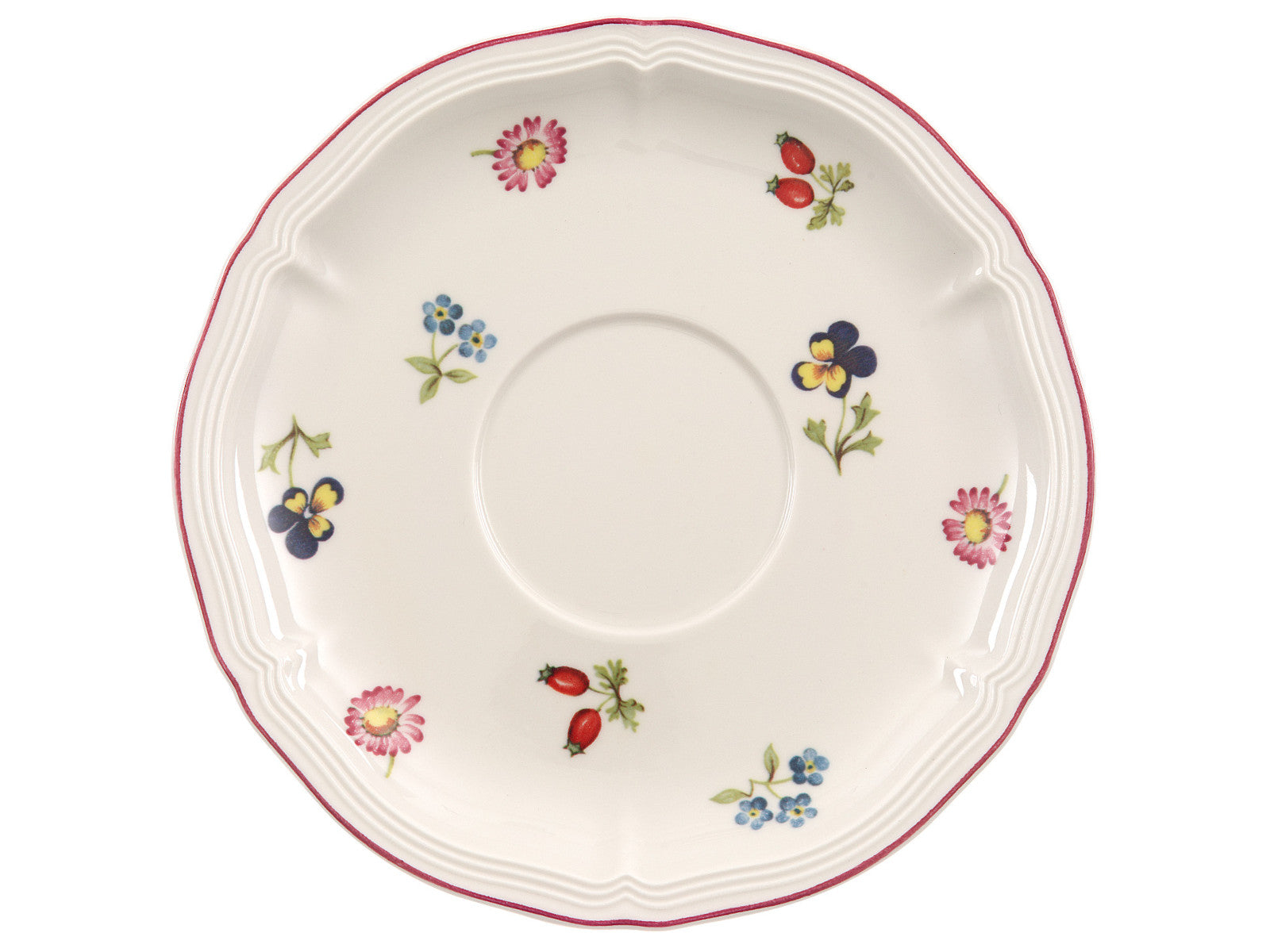 Villeroy & Boch Petite Fleur Frühstücksuntertasse 17 cm Freisteller