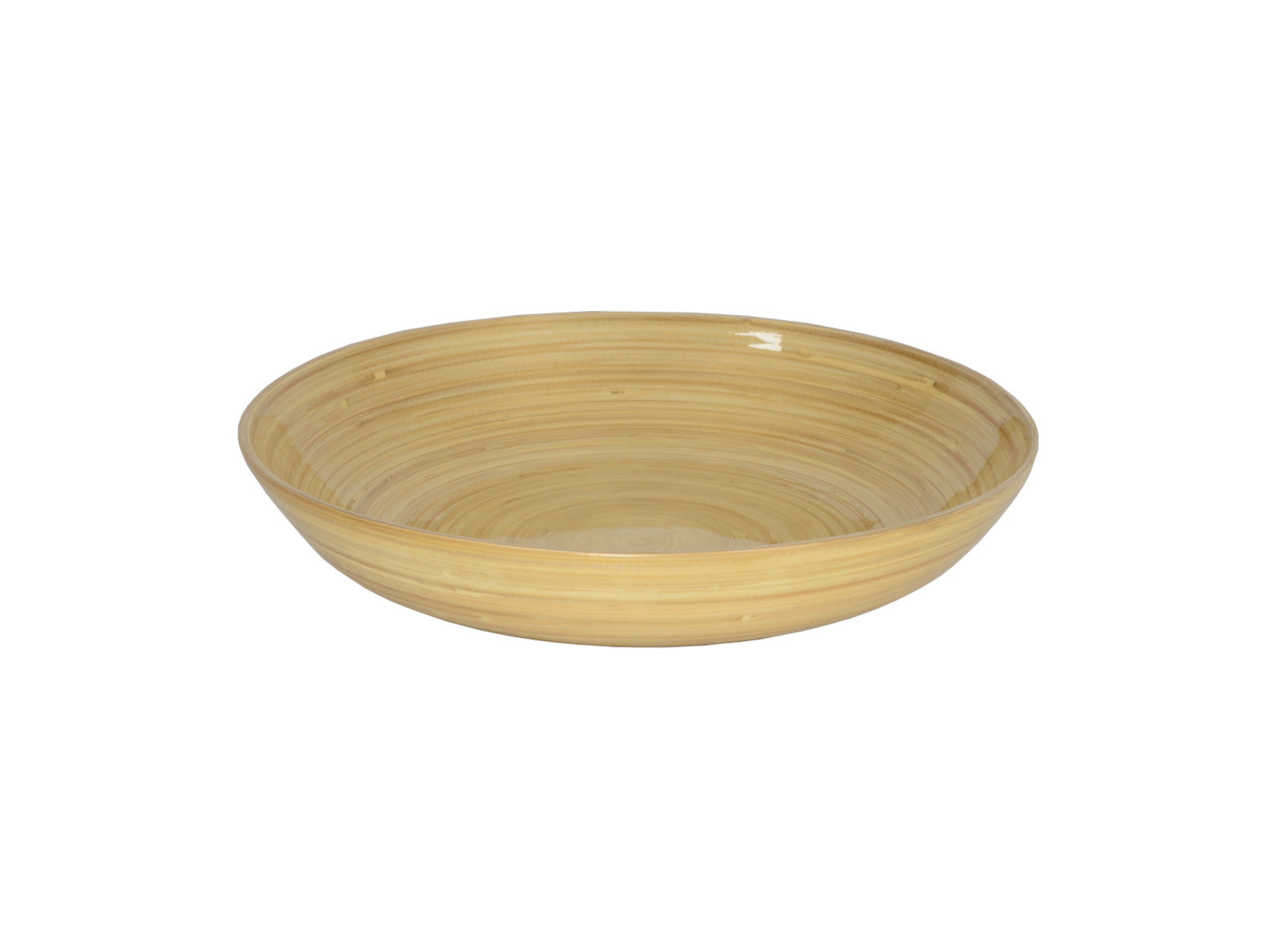 albert L. (punkt) Bambus-Obstschale natur 30 x 5,5 cm Freisteller