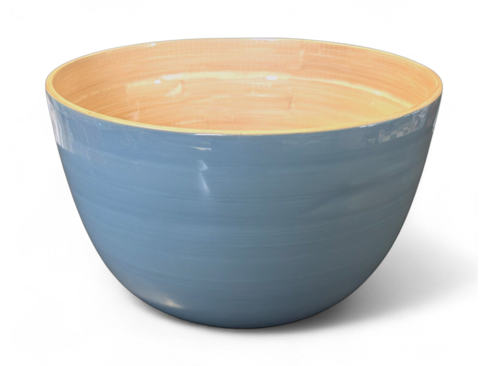 albert L. (punkt) Bambus-Schüssel taubenblau 26x16cm - Produktbild 1