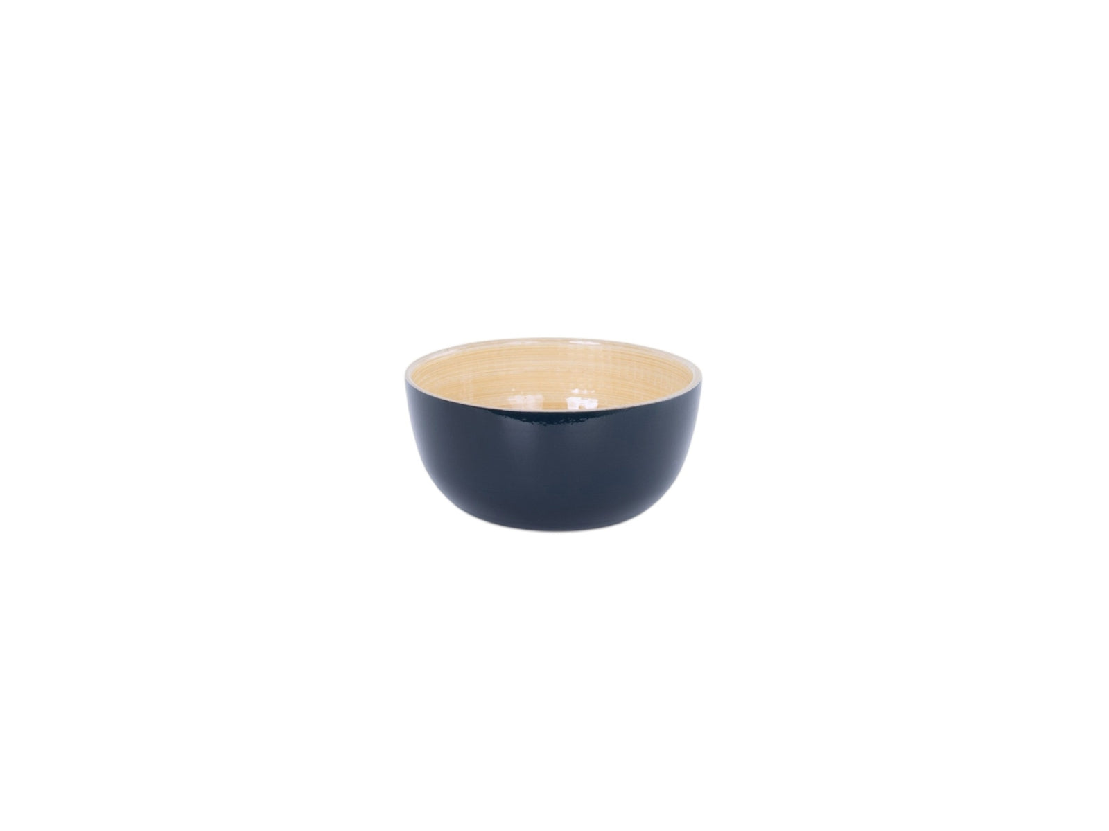albert L. (punkt) Bambus-Schüssel stahlblau 10x5cm - Produktbild 1