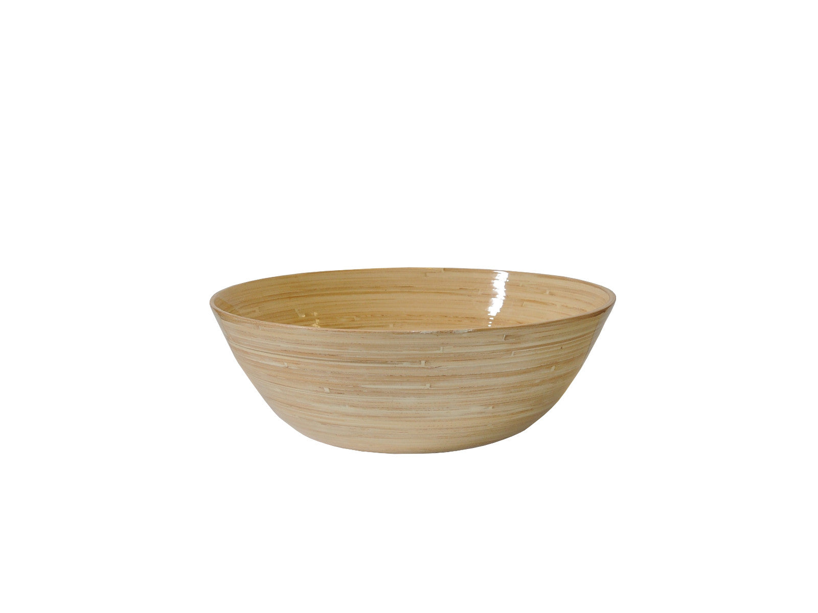 albert L. (punkt) Bambus-Schüssel natur 40 x 14 cm