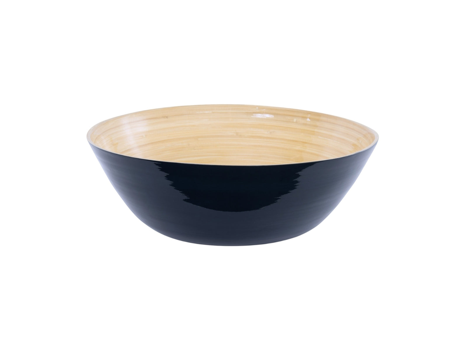 albert L. (punkt) Bambus-Schüssel stahlblau 40x14cm - Produktbild 1