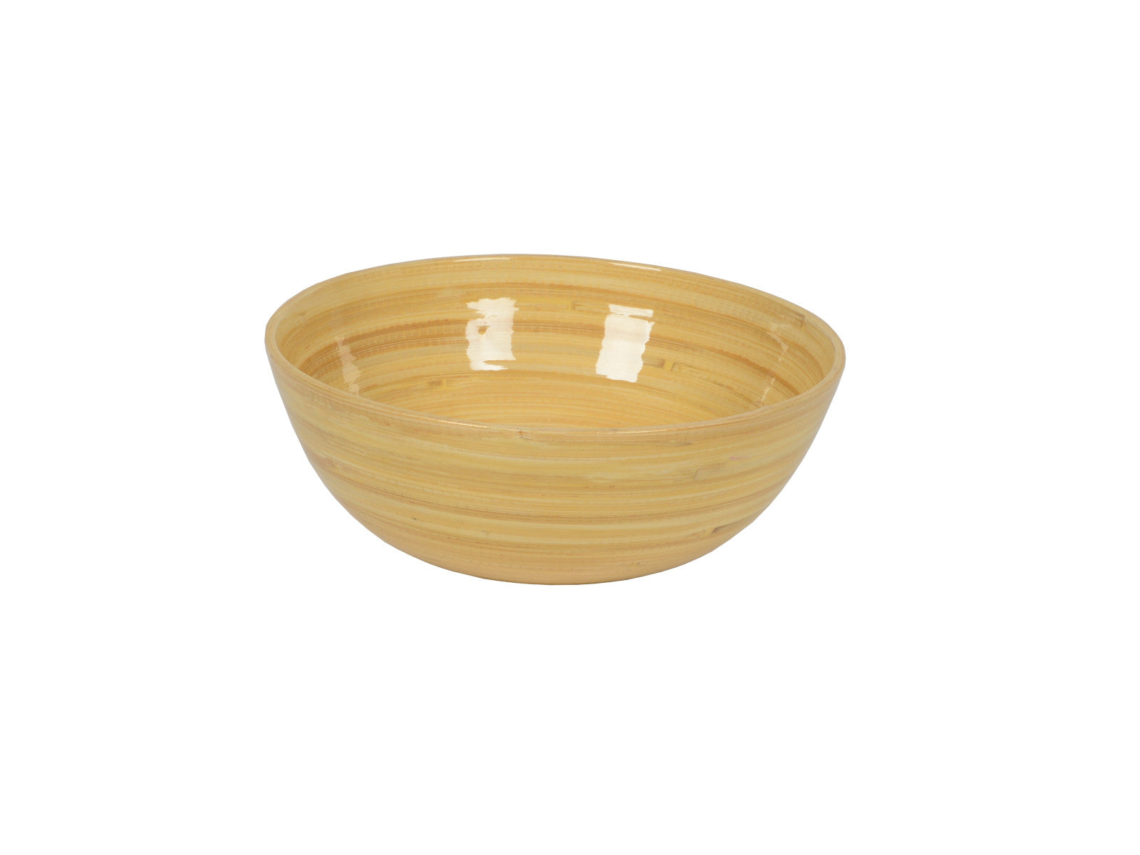 albert L. (punkt) Bambus-Schüssel flach natur 18 x 7 cm Freistller