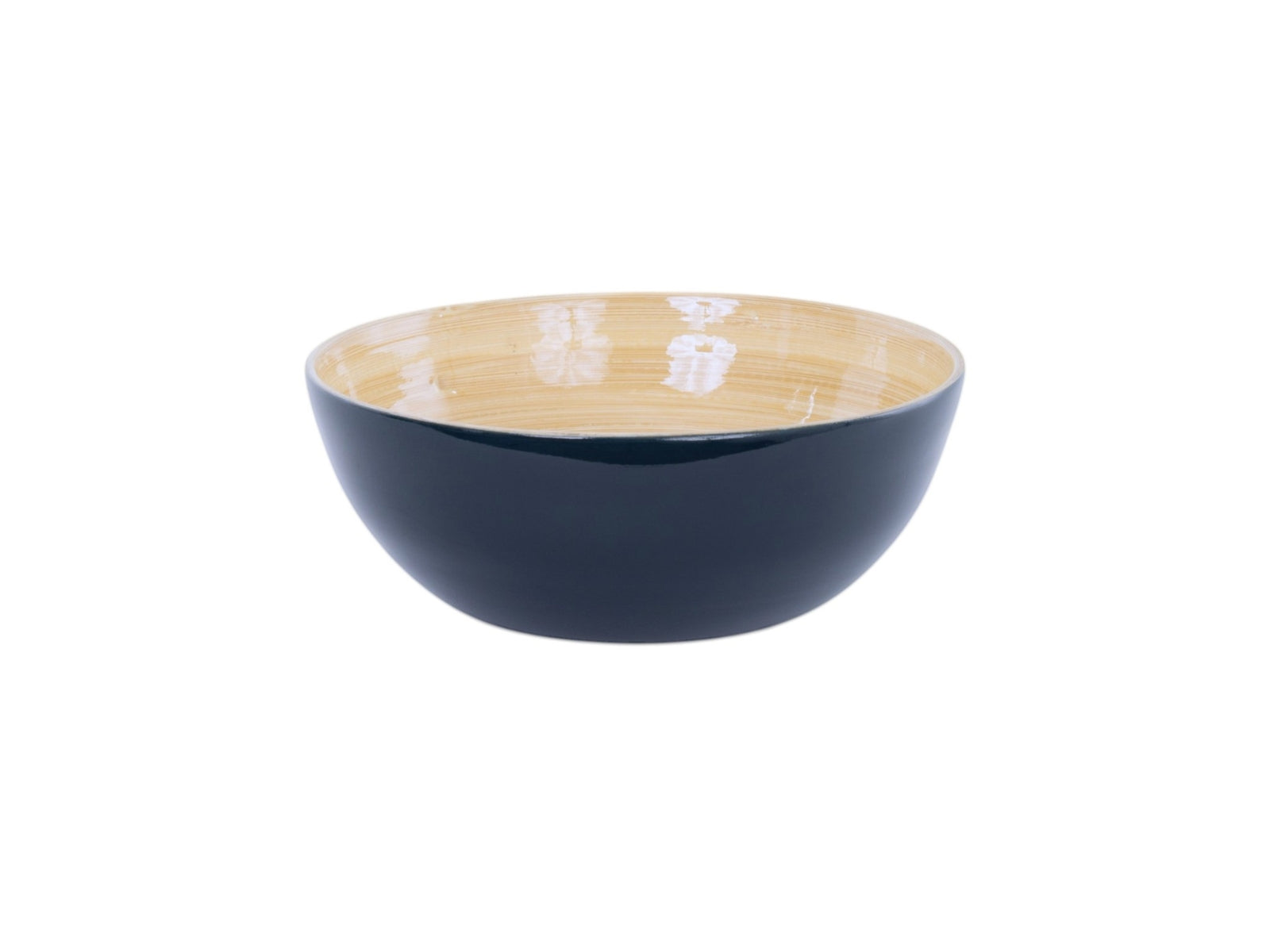albert L. (punkt) Bambus-Schüssel stahlblau 18x7cm - Produktbild 1