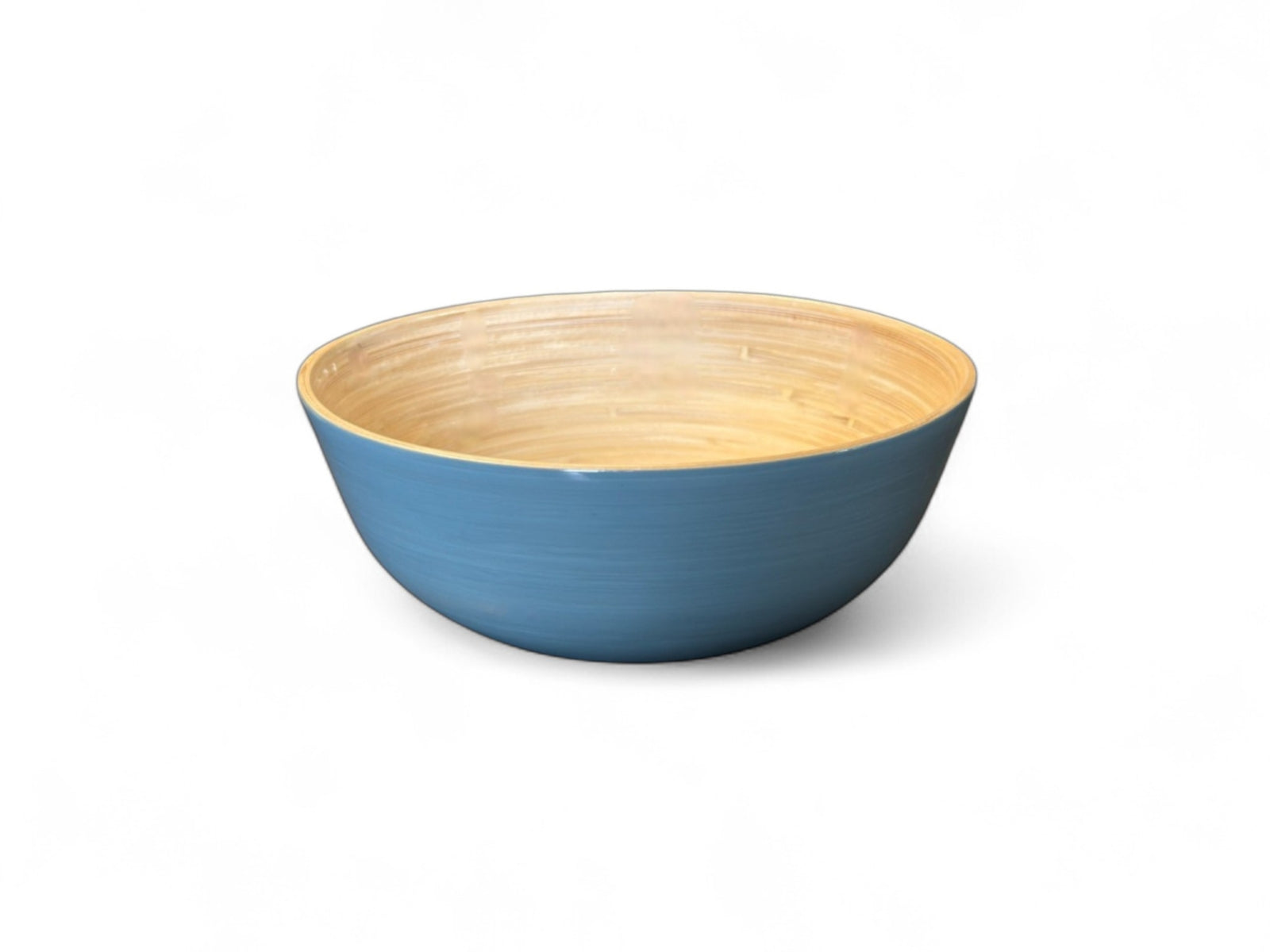 albert L. (punkt) Bambus-Schüssel taubenblau 18x7cm - Produktbild 1