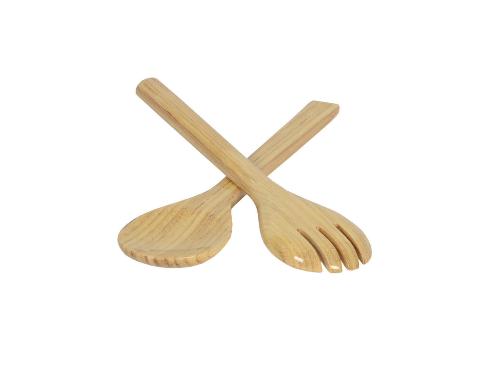 albert L. (punkt) Bambus Salatbesteck natur 2tlg Freisteller