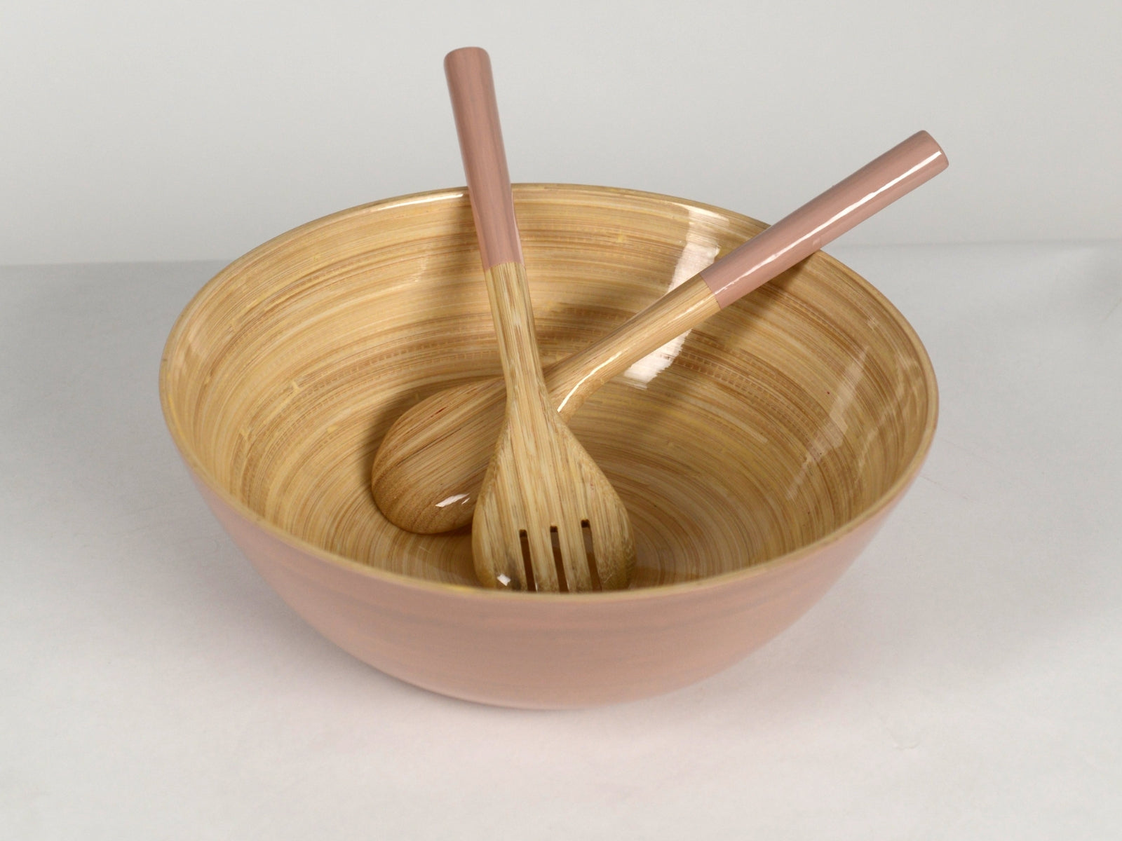 albert L. (punkt) Bambus-Schüssel fuchsia 40x14cm - Produktbild 2