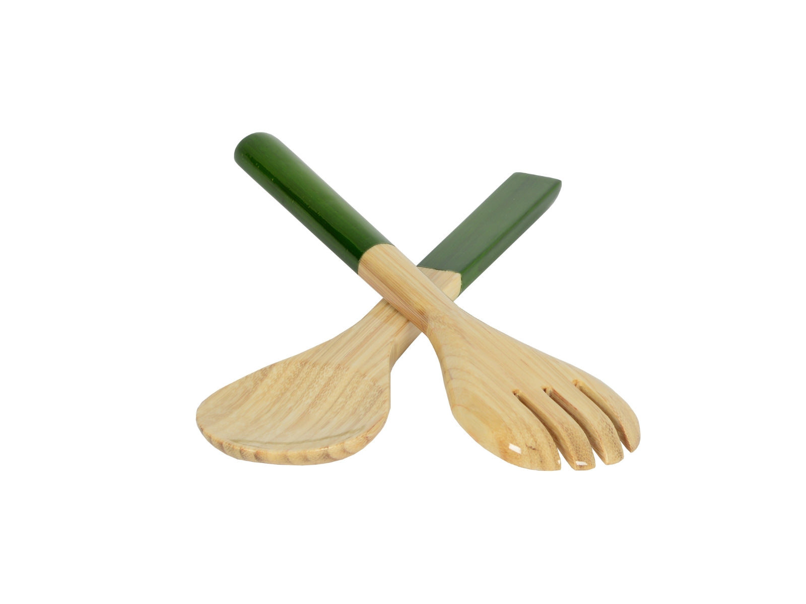 albert L. (punkt) Bambus-Besteck grasgrün 27,5cm - Produktbild 1