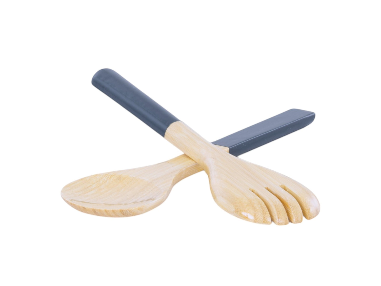 albert L. (punkt) Bambus-Besteck stahlblau 27,5cm - Produktbild 1
