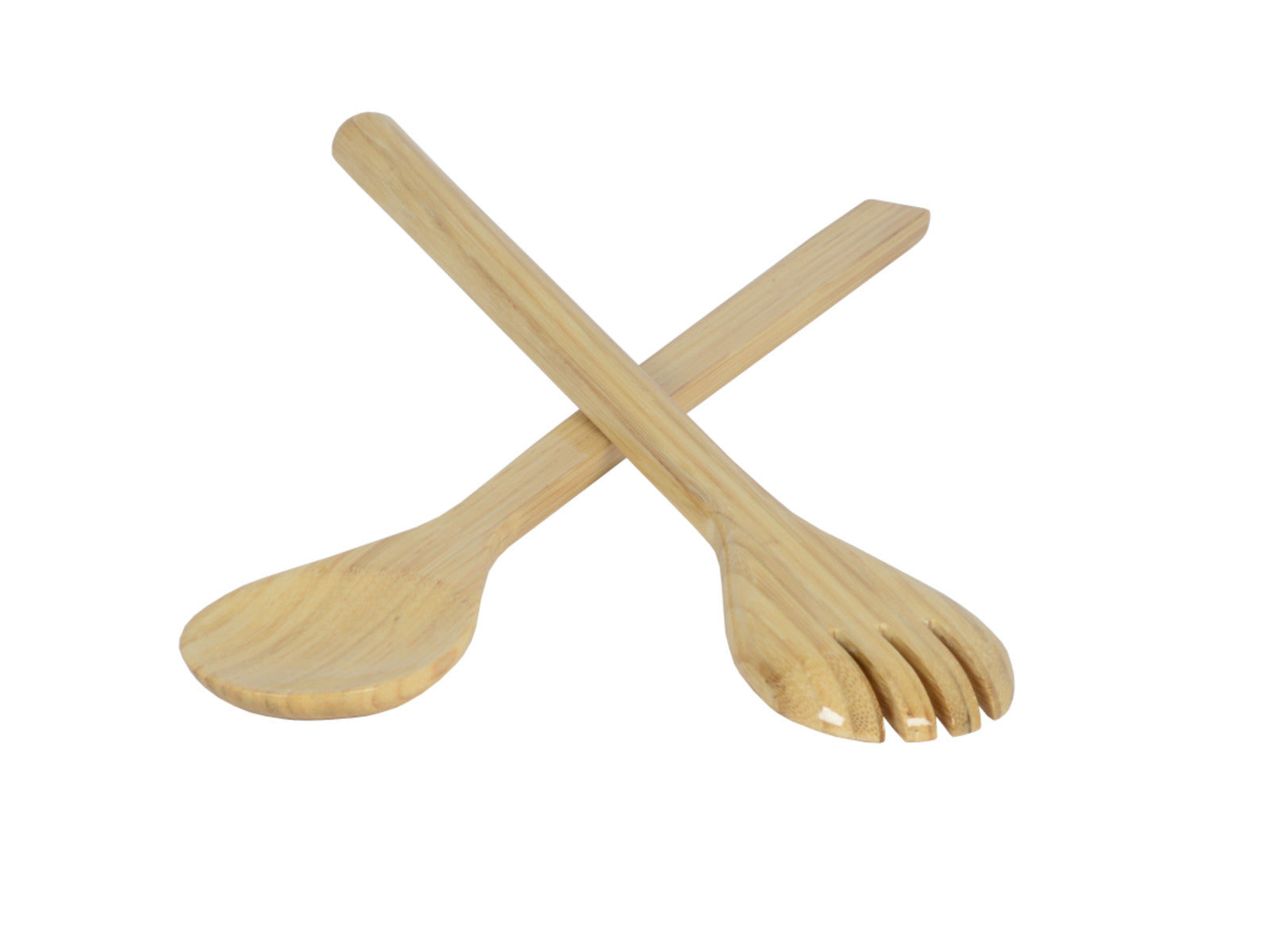 albert L. (punkt) Bambus Salatbesteck maxi natur 2tlg Freisteller