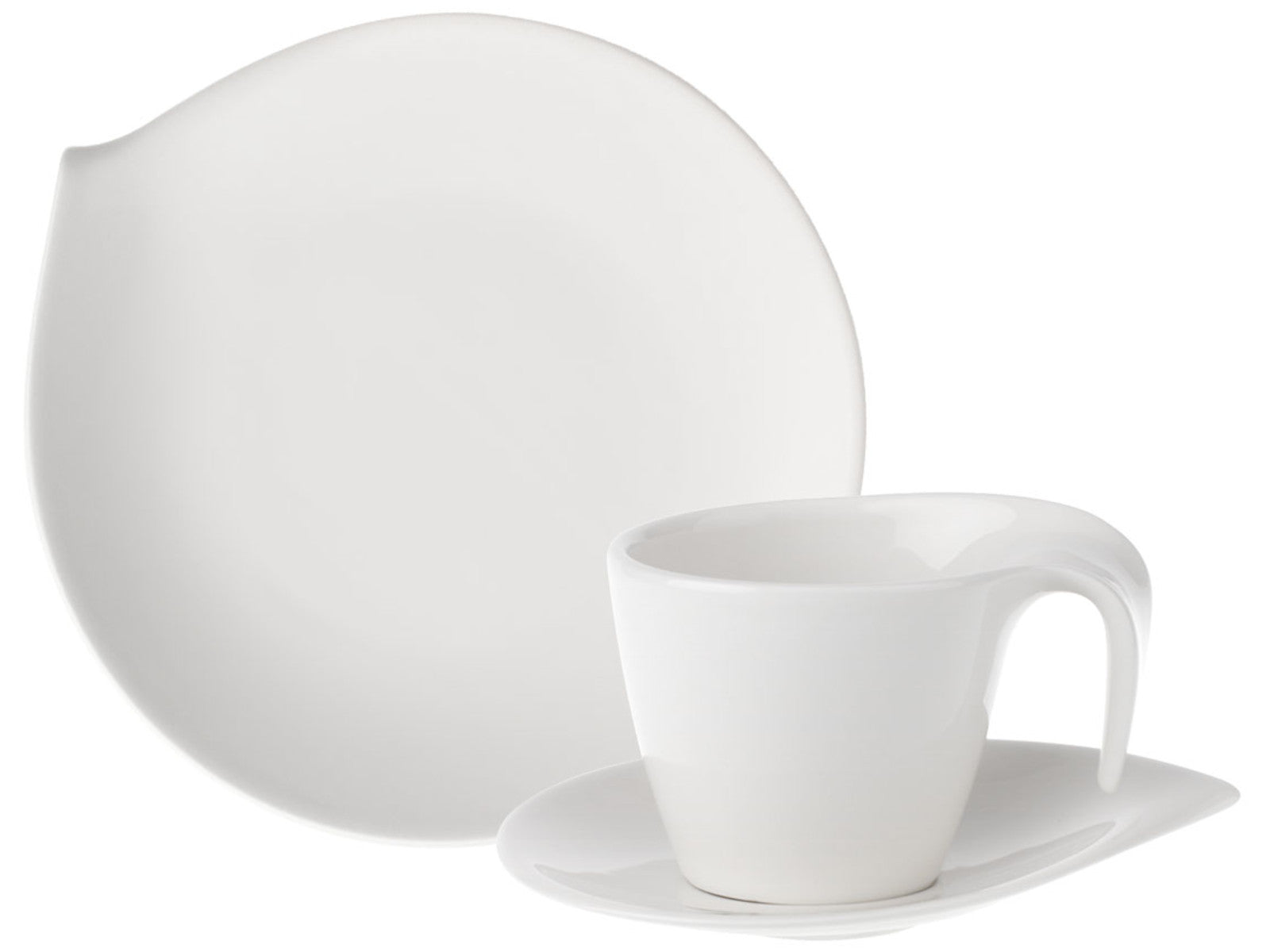 Villeroy & Boch Flow Gedeck 3tlg. mit Kaffeetasse (1034207010) Freisteller