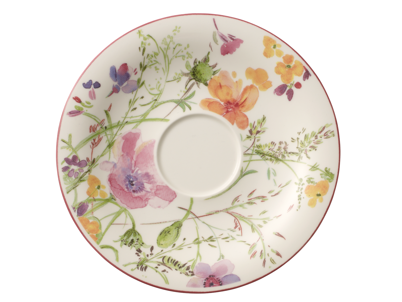 Villeroy & Boch Mariefleur Basic Frühstücksuntertasse 19 cm Freisteller
