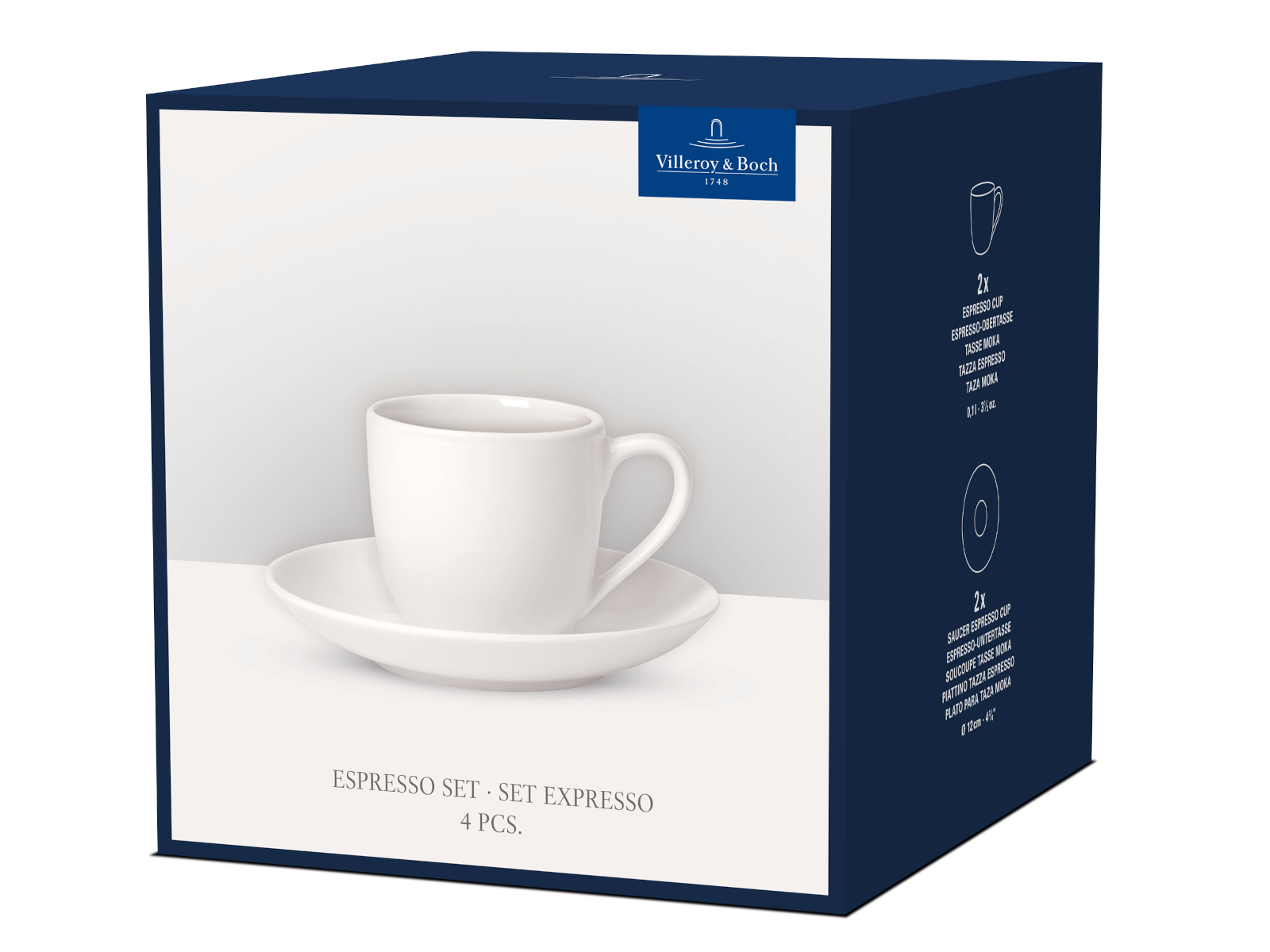 Villeroy & Boch For Me Espresso-Set 2 Personen Freisteller 2