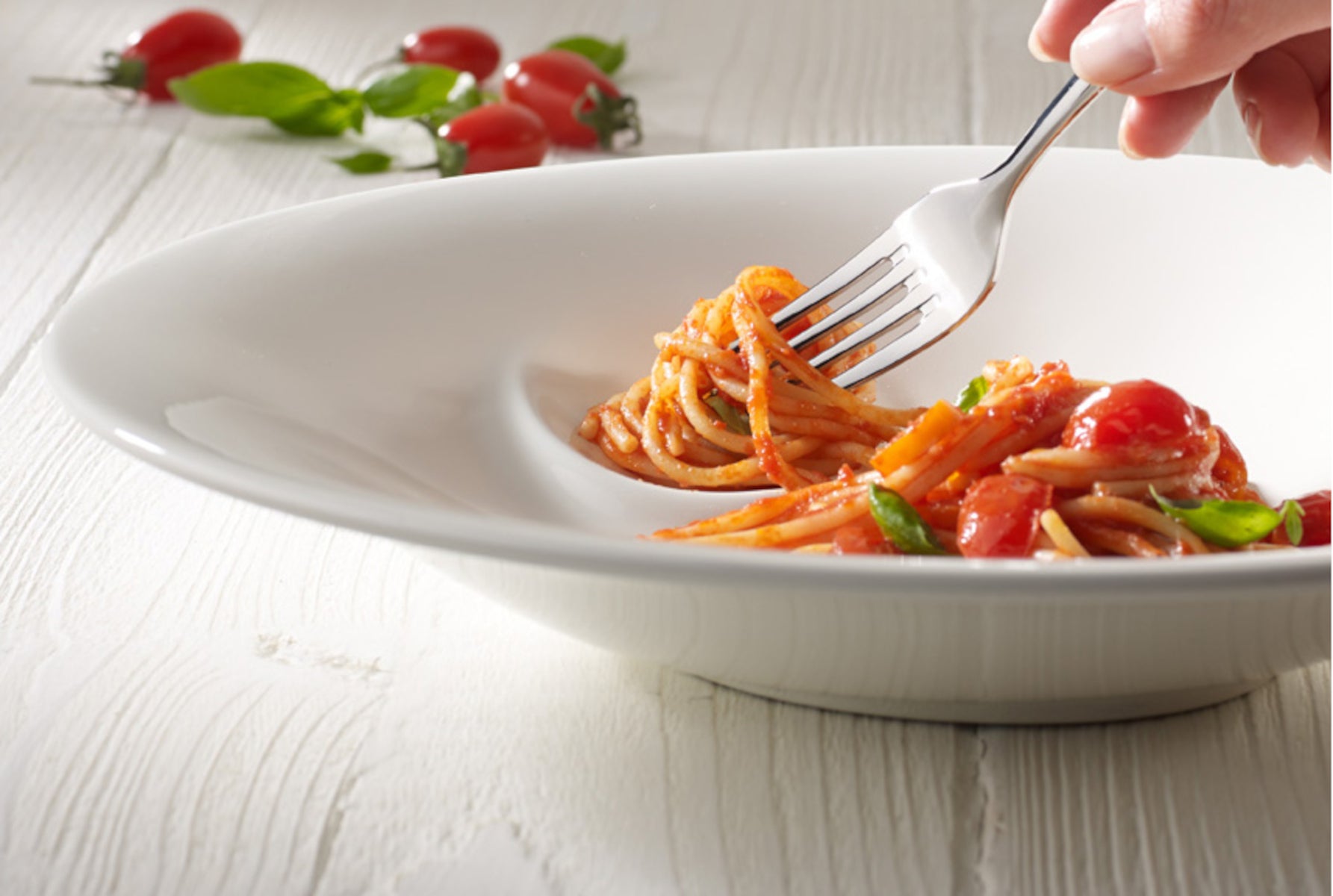 Villeroy & Boch Pasta Passion Spaghetti-Teller Set 2 Stück Lifestyle 1