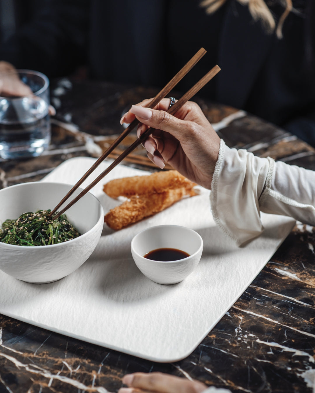 Villeroy & Boch Manufacture Rock blanc Dipschälchen 8 cm Set6