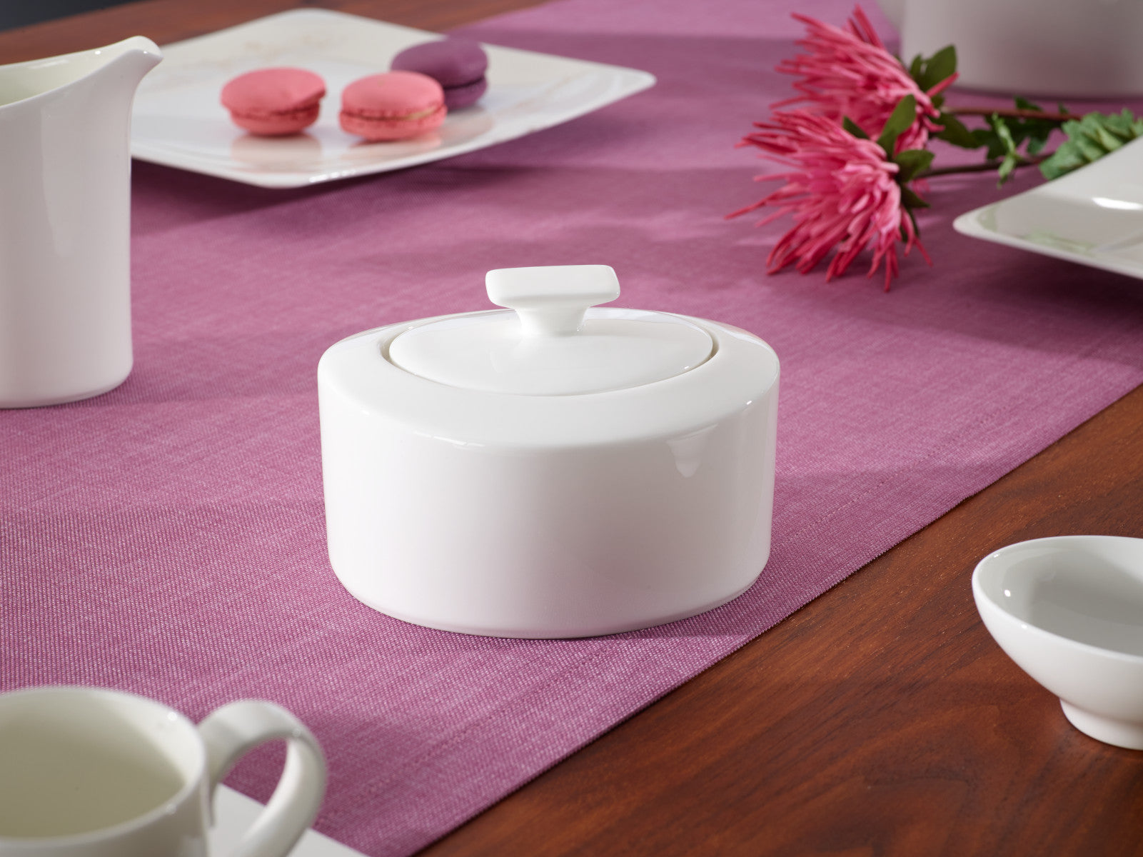 Villeroy & Boch Modern Grace Zucker-/Marmeladendose für 6 Personen Lifestyle 1